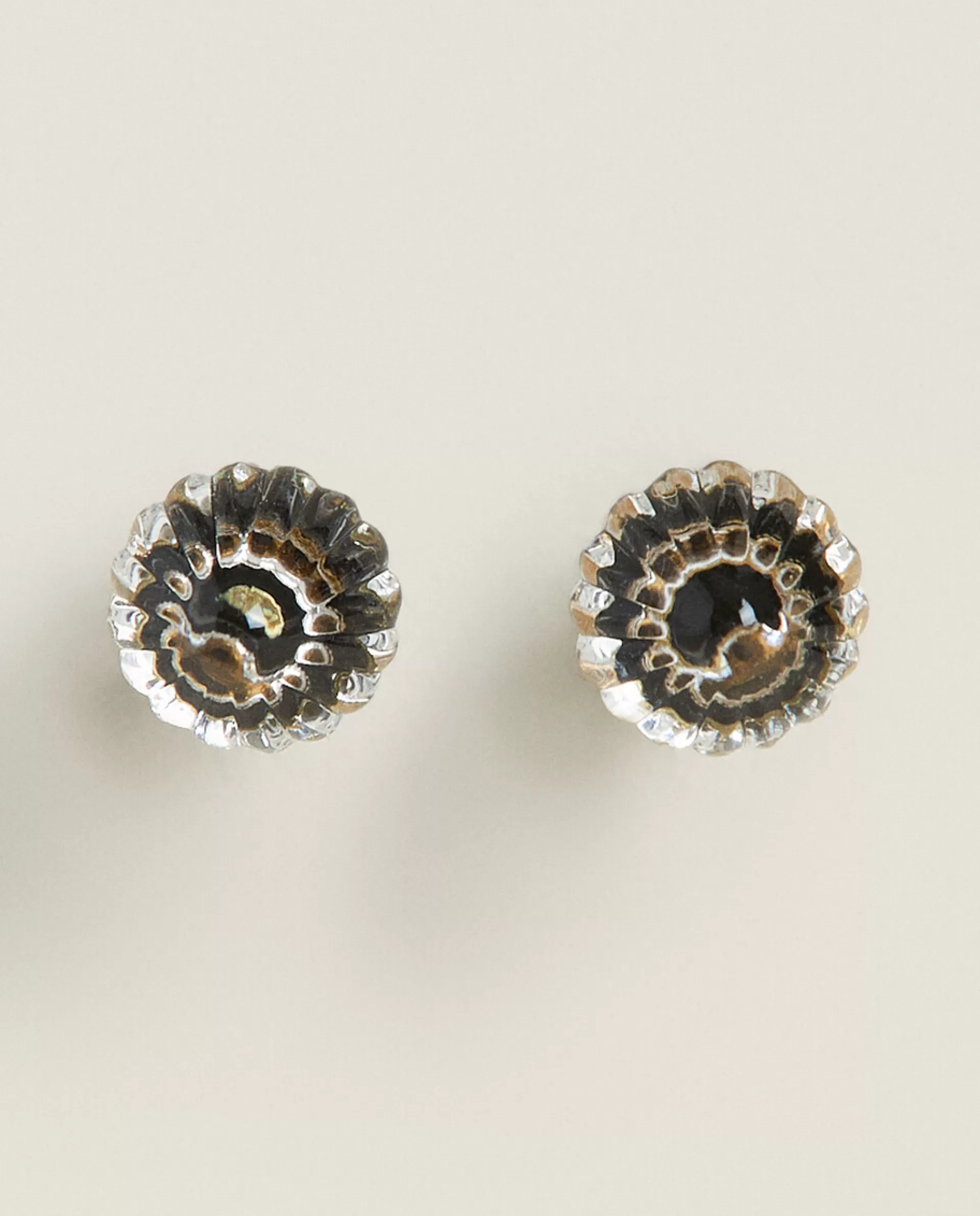 ZARA Home Acrylic Flower Door Knob (Pack Of 2) Transparent Sale