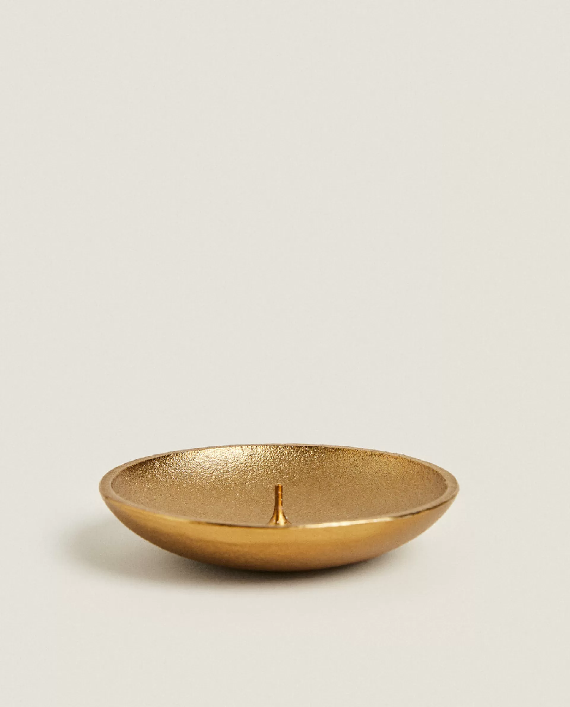 ZARA Home Aged Finish Tealight Holder Gold-T Hot
