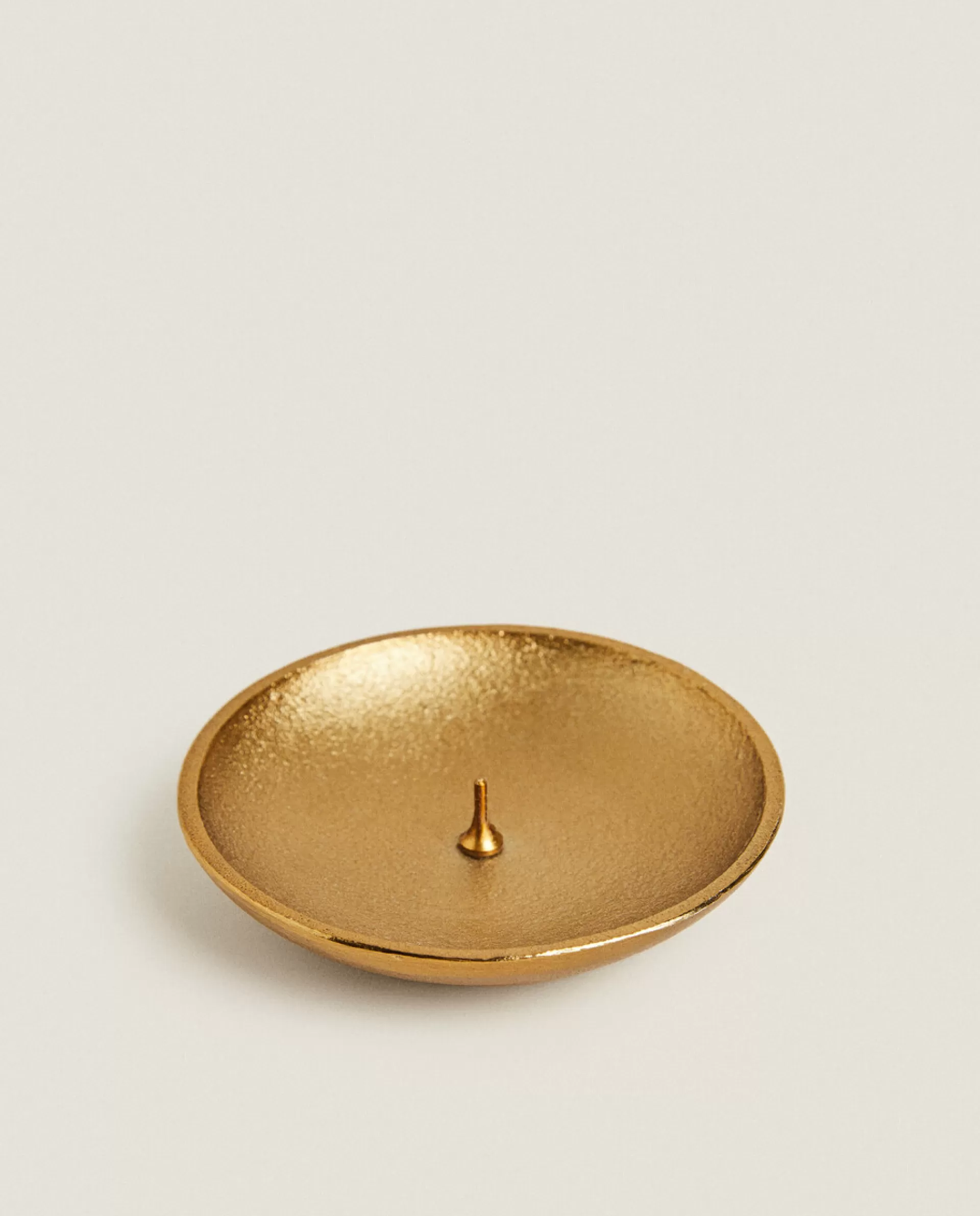 ZARA Home Aged Finish Tealight Holder Gold-T Hot