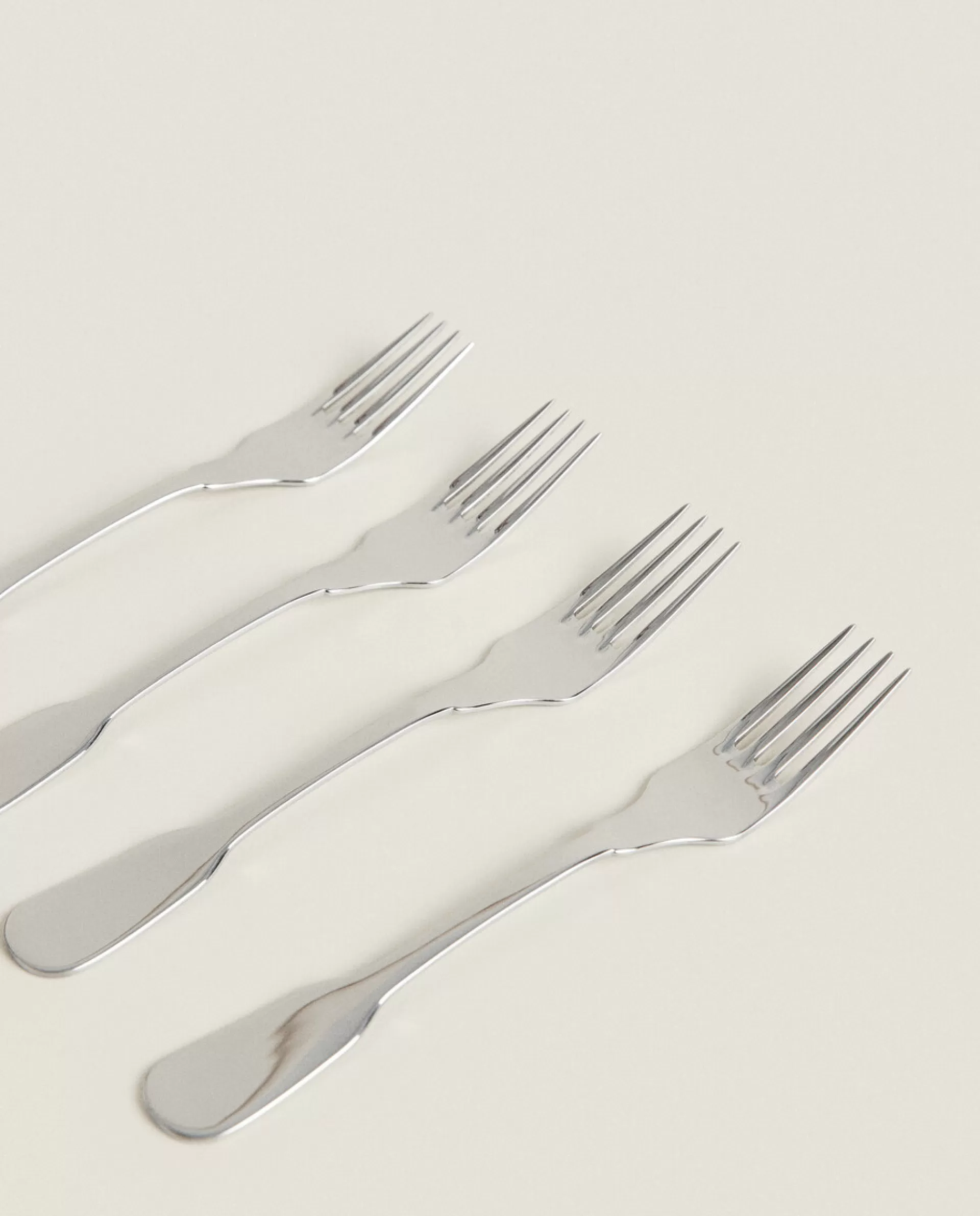 ZARA Home Appetizer Fork Set Steel Store