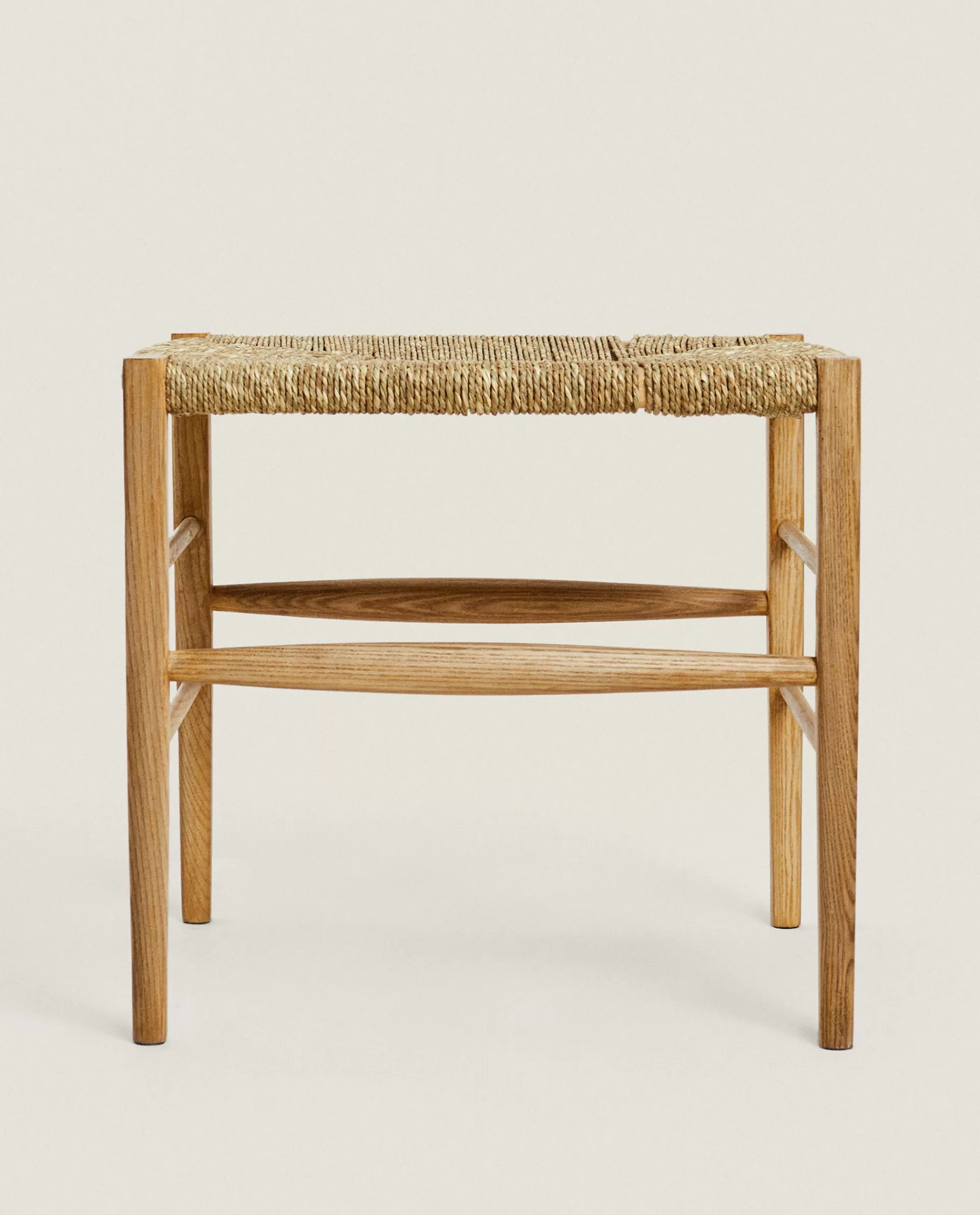 ZARA Home Ash And Seagrass Bench Natural Colour Online