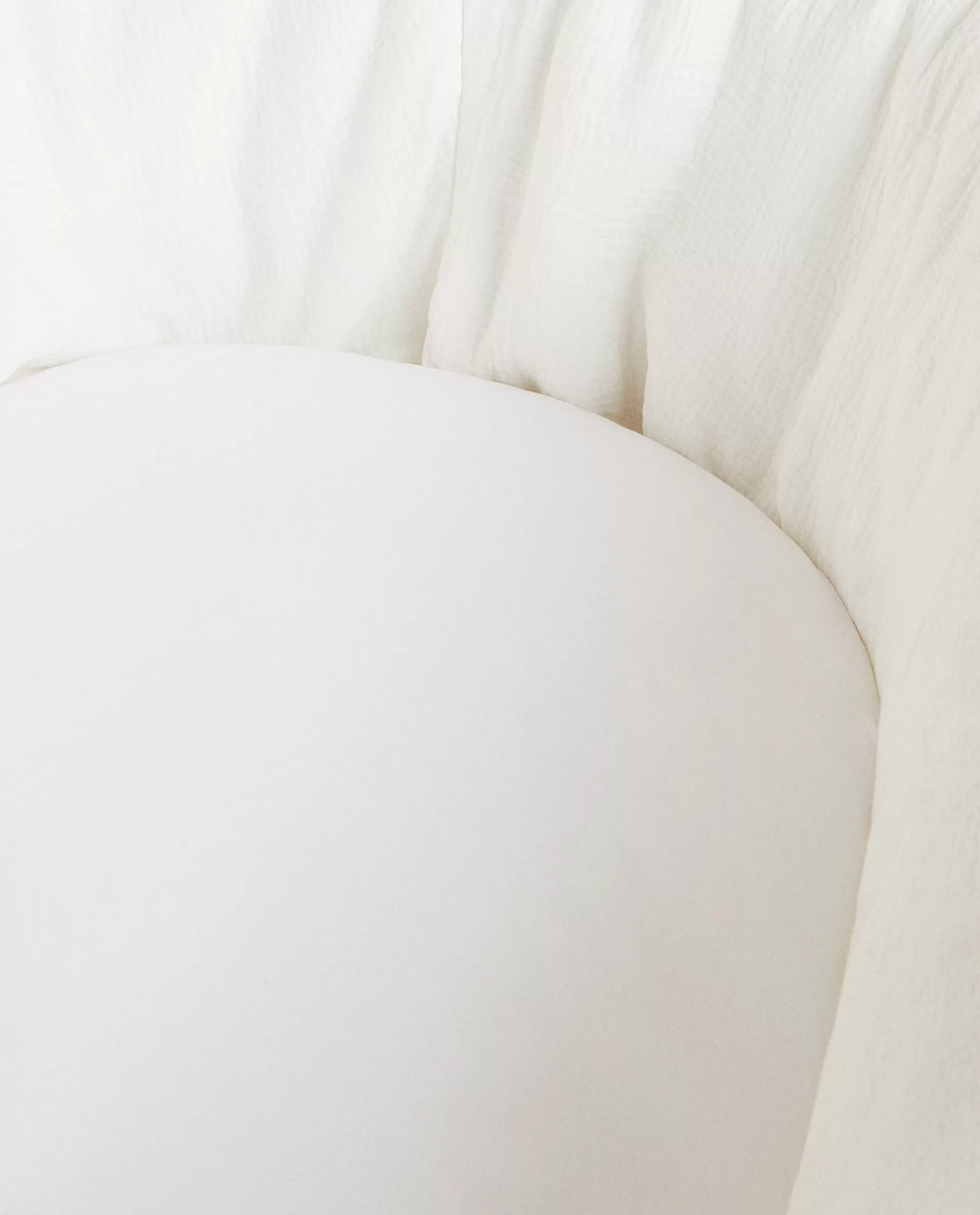 ZARA Home Bassinet Fitted Sheet And Mini Crib (Pack Of 2) White Best Sale