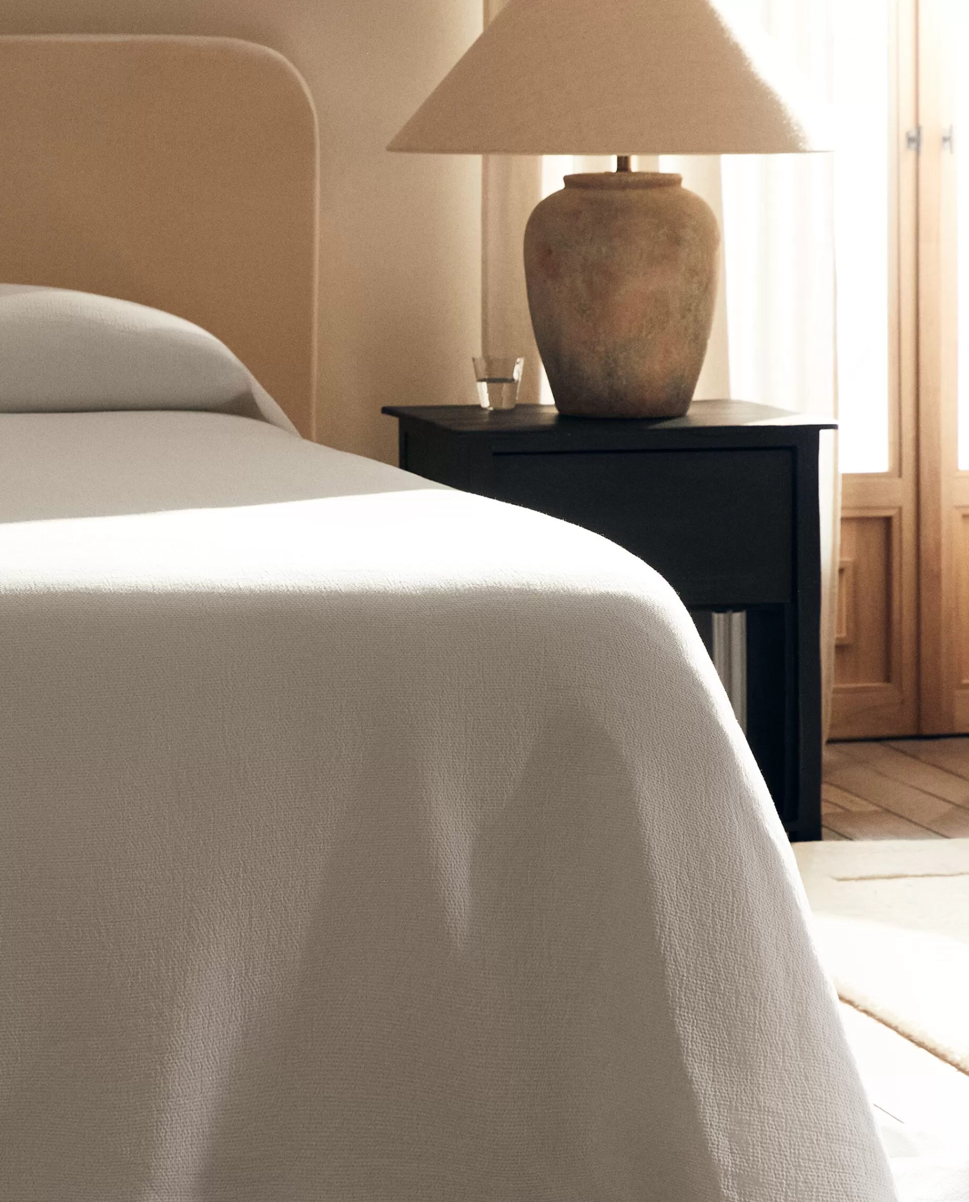 bedspread_with_pleated_ruffle_2-1.webp ZARA Home Bedspread With Pleated Ruffle White Online