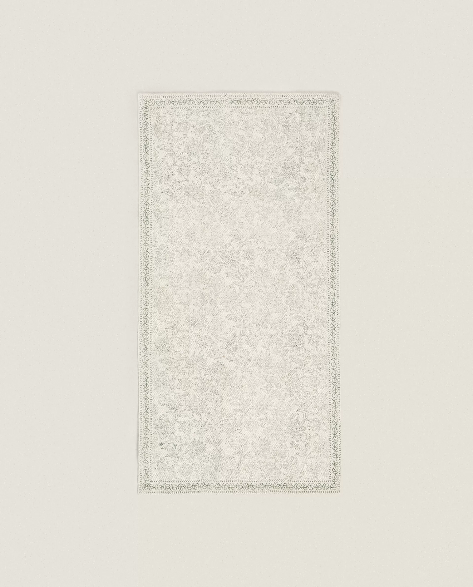 ZARA Home Block Print Rug Multicolored Online