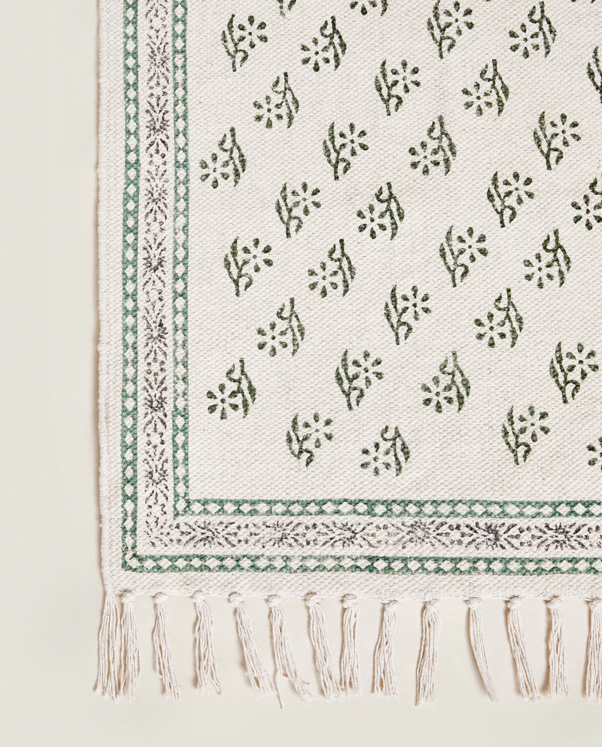 block_print_rug_2-10.webp ZARA Home Block Print Rug Multicolored Cheap