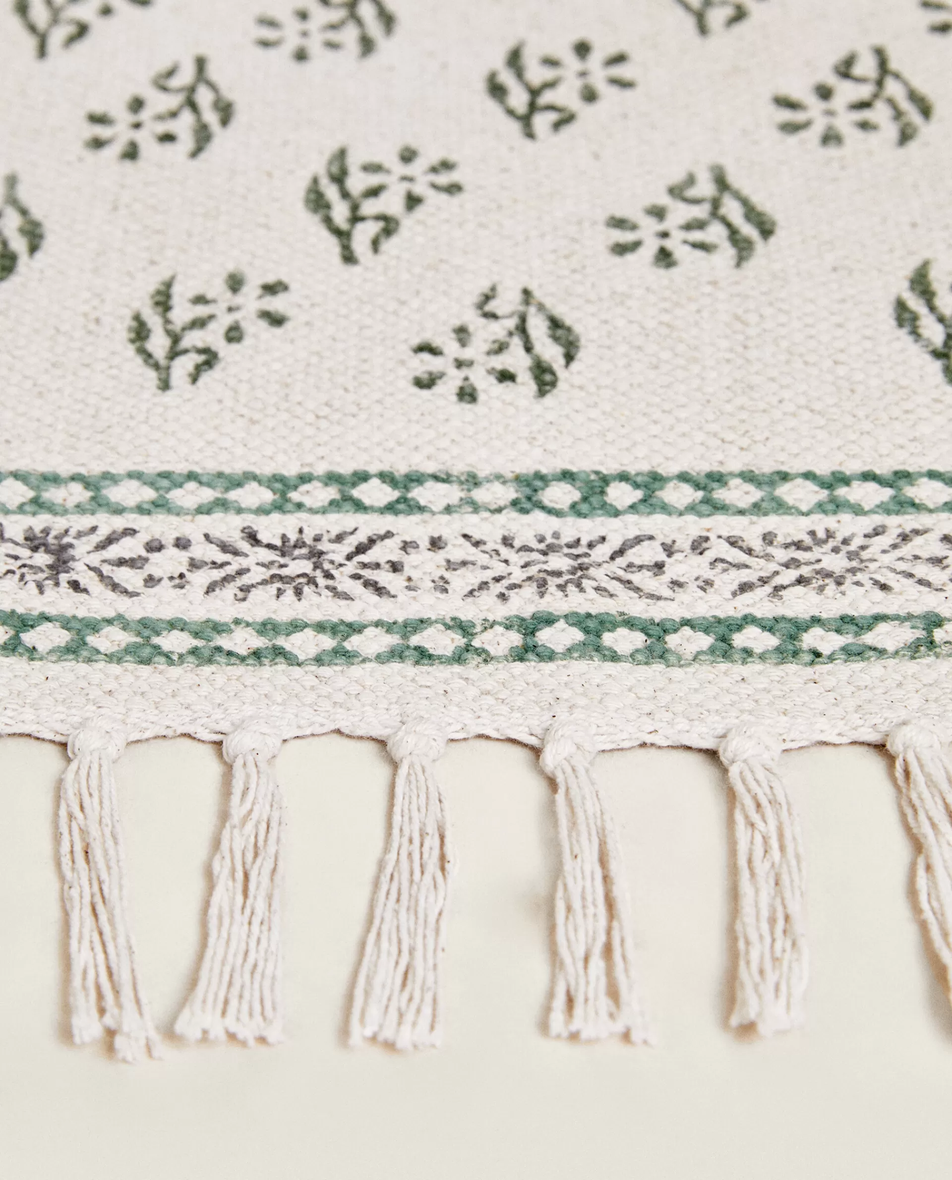 block_print_rug_3-10.webp ZARA Home Block Print Rug Multicolored Cheap