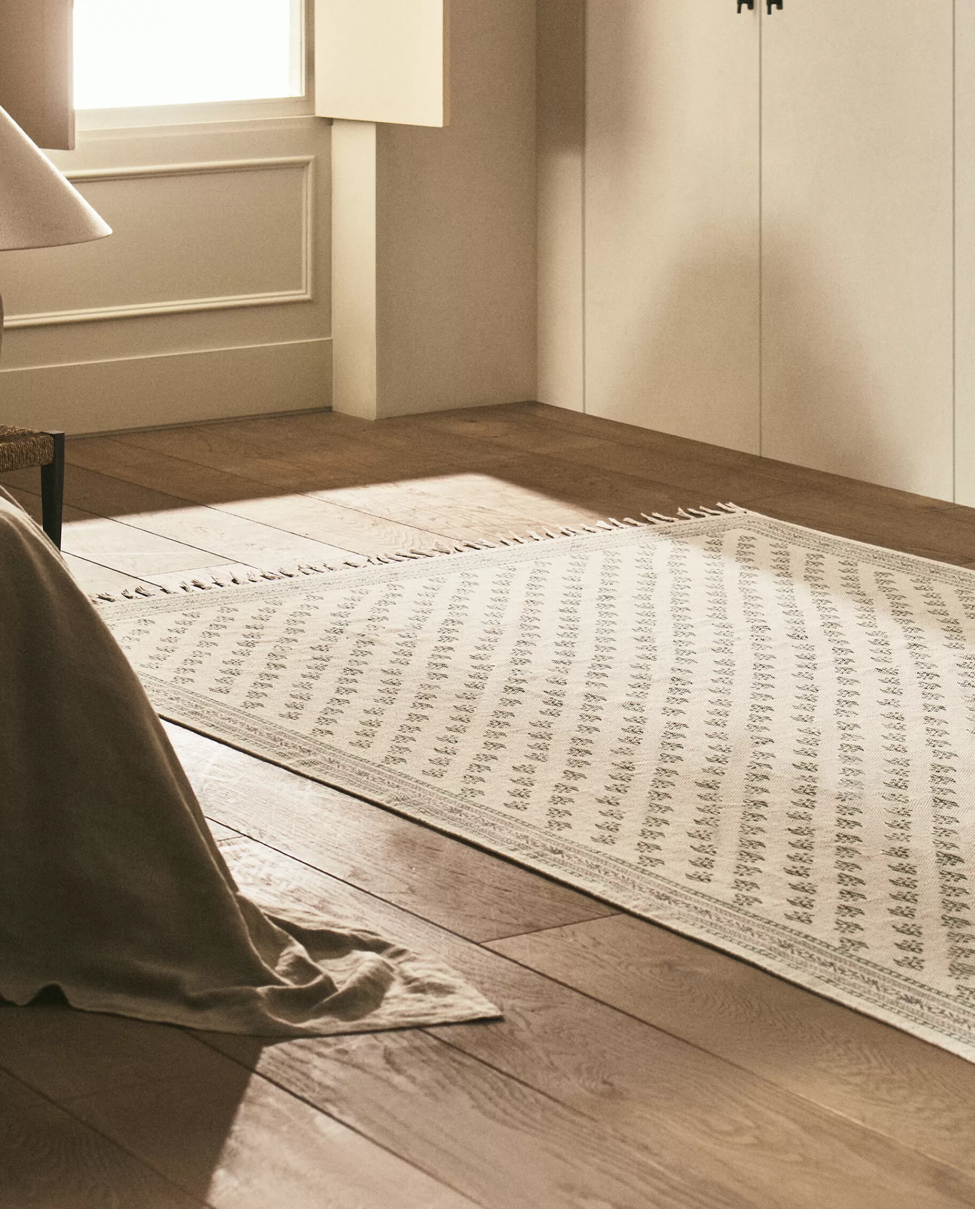 block_print_rug_6-8.webp ZARA Home Block Print Rug Multicolored Cheap