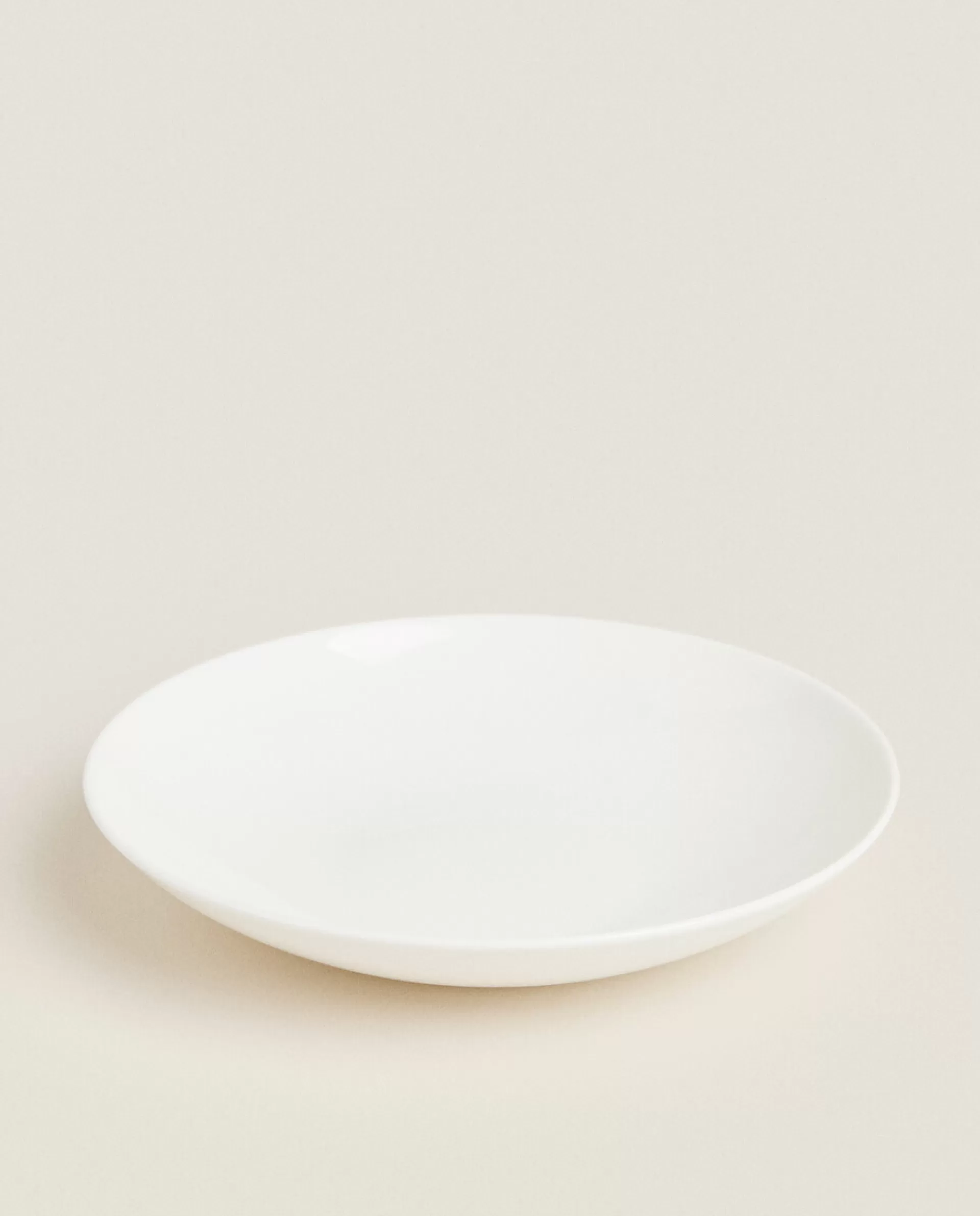 ZARA Home Bone China Soup Plate White Store