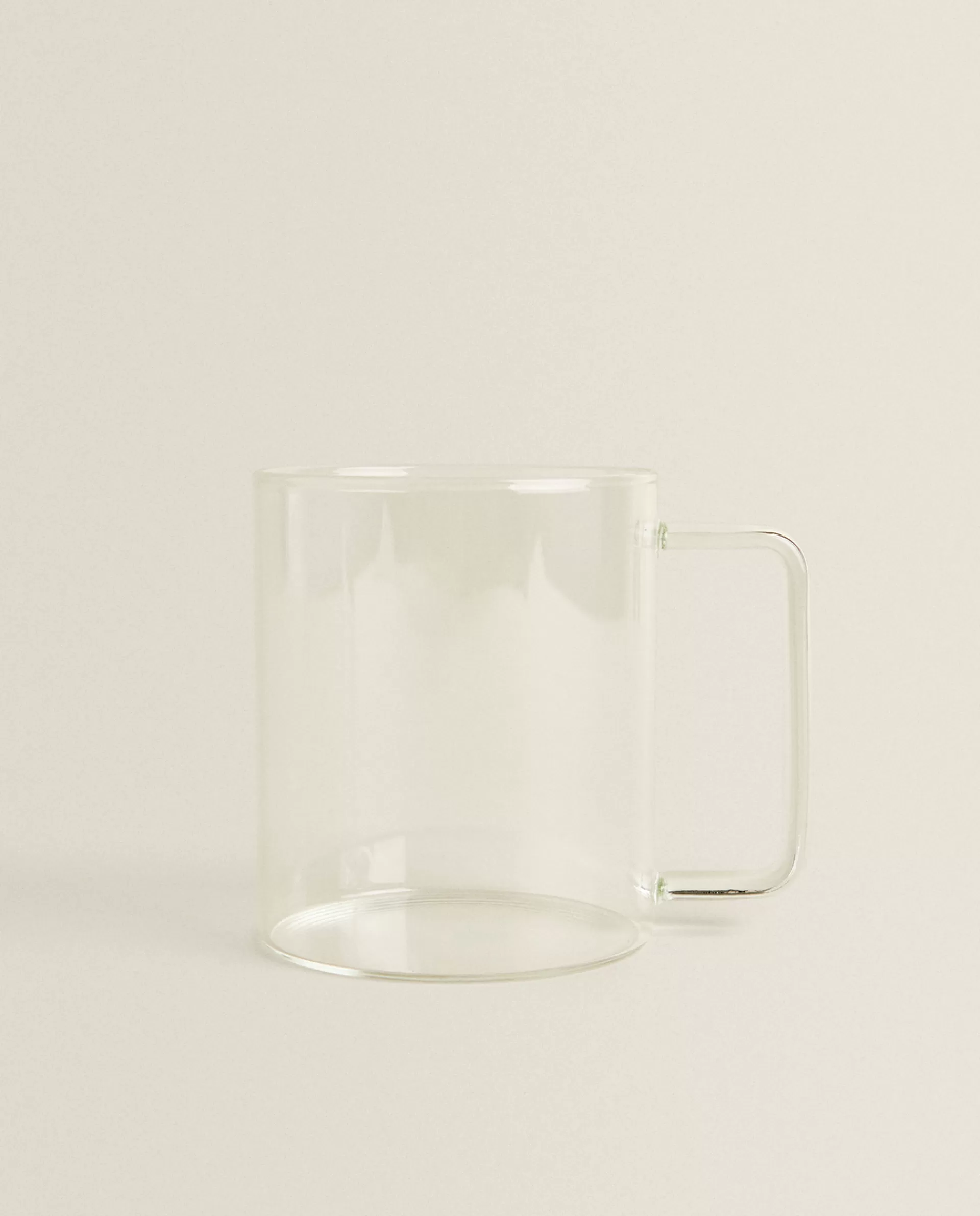 ZARA Home Borosilicate Glass Mug Transparent Fashion