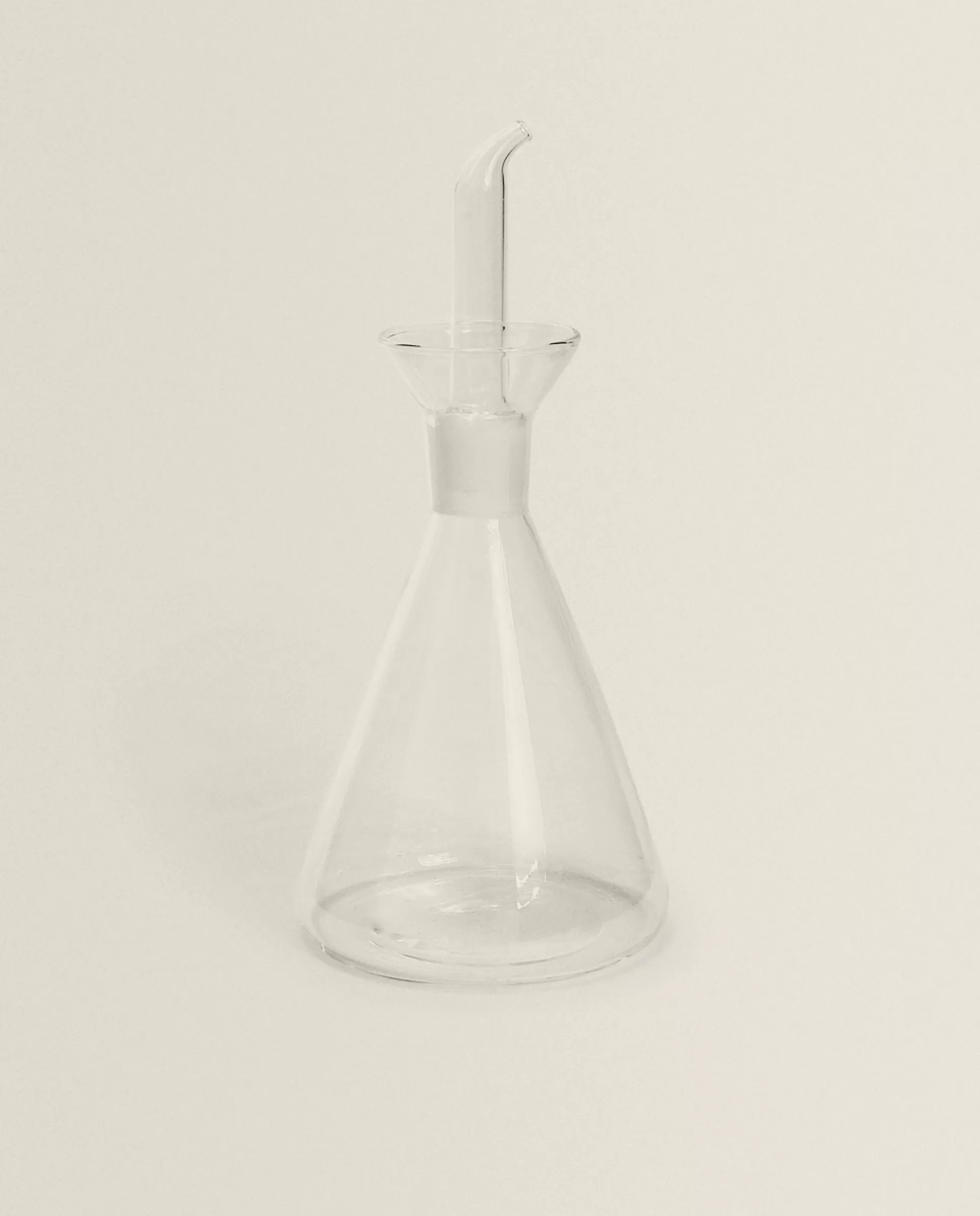 ZARA Home Borosilicate Glass Oil & Vinegar Cruet Set Transparent Cheap