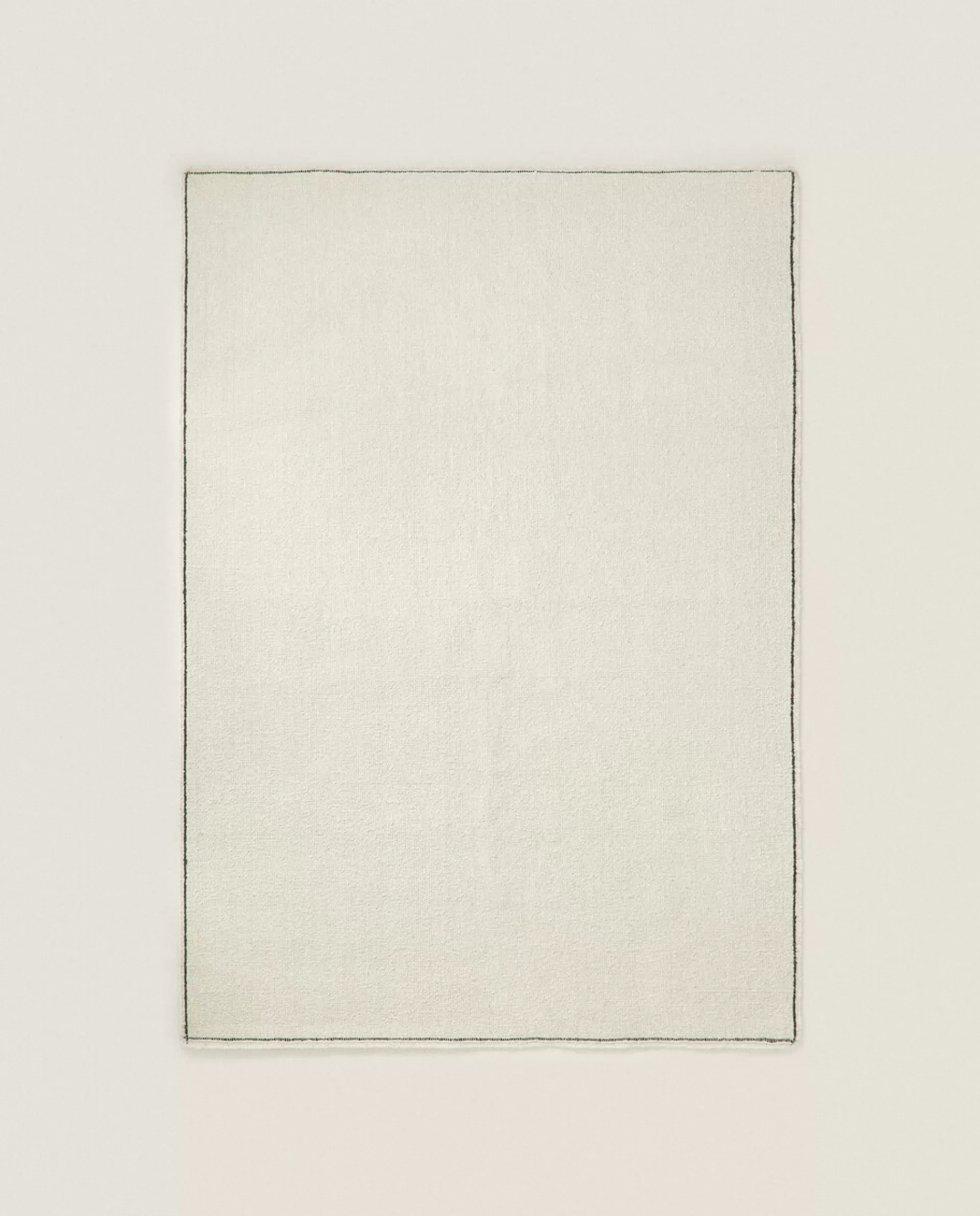 ZARA Home Boucle Rug Cream Shop
