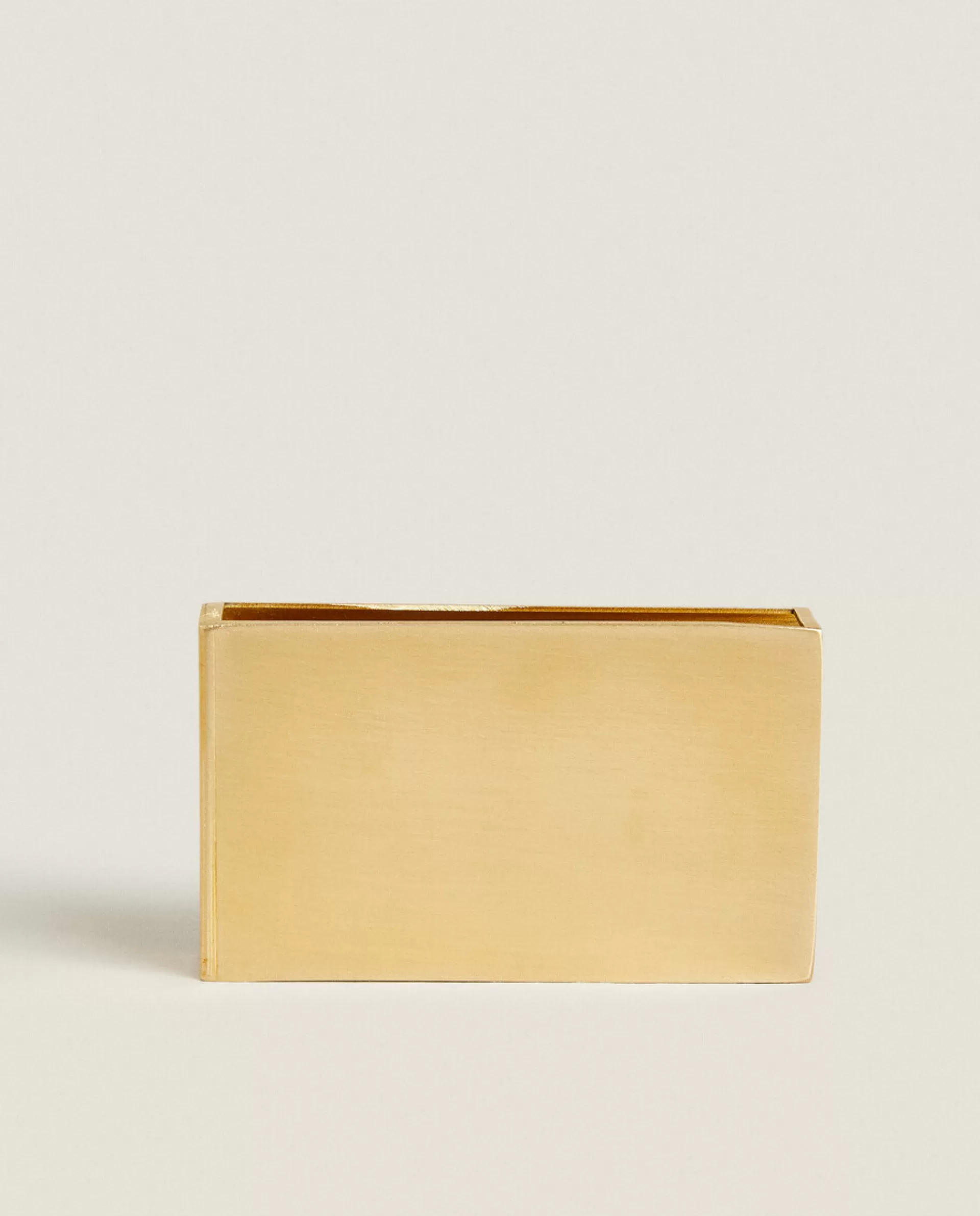 ZARA Home Brass Matchbox Golden Clearance