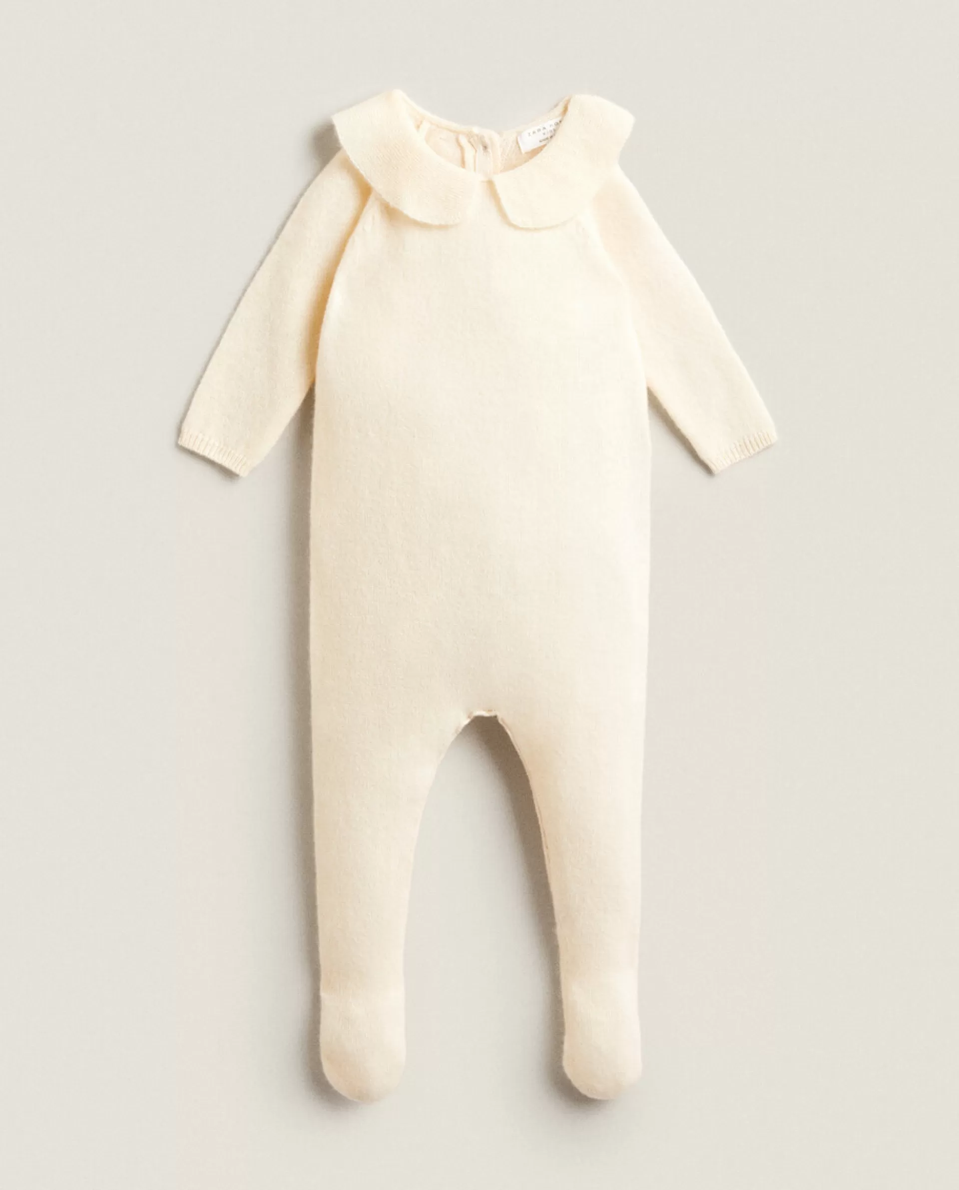 ZARA Home Cashmere Baby Romper Cream Fashion