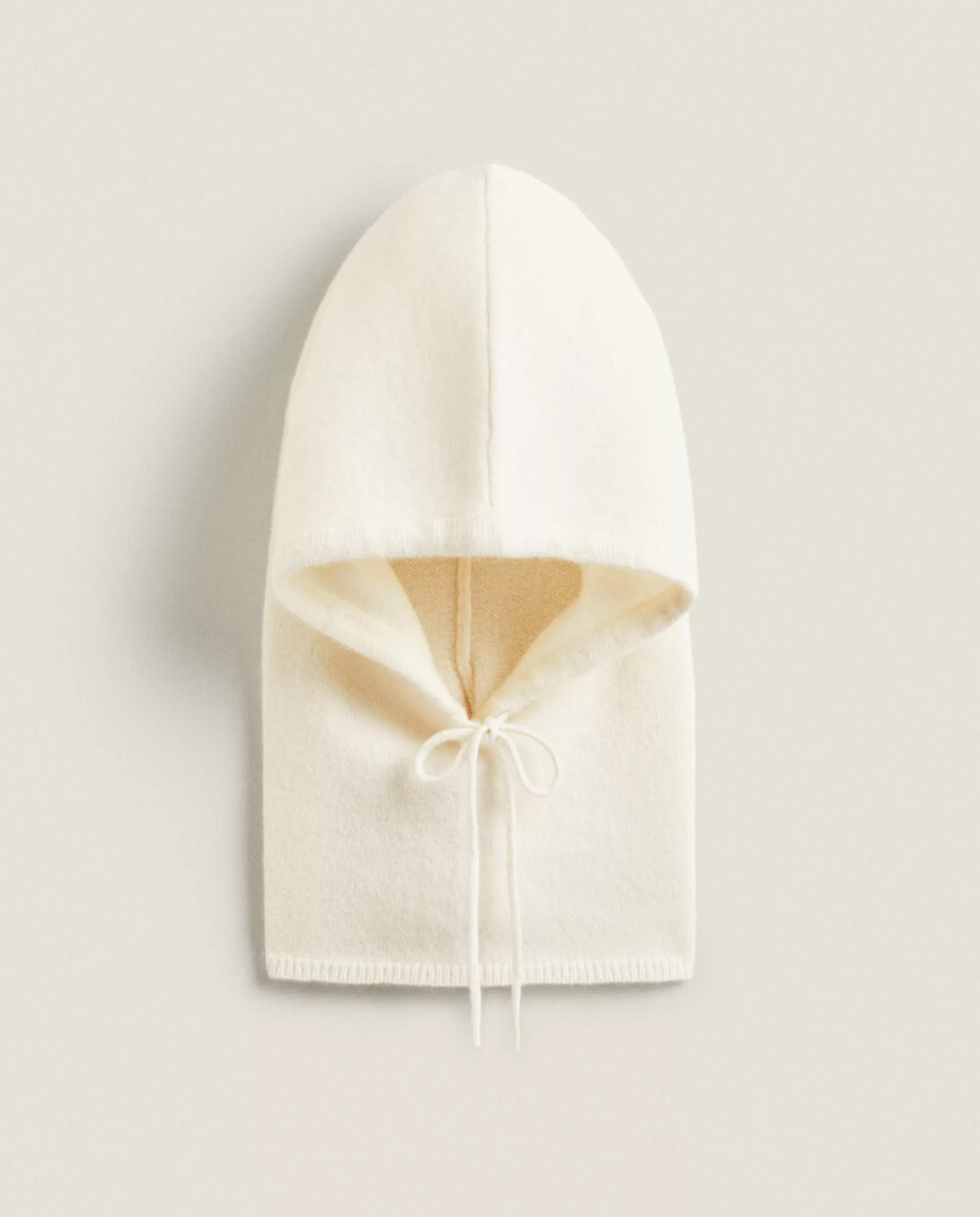 ZARA Home Cashmere Beanie Cream Discount