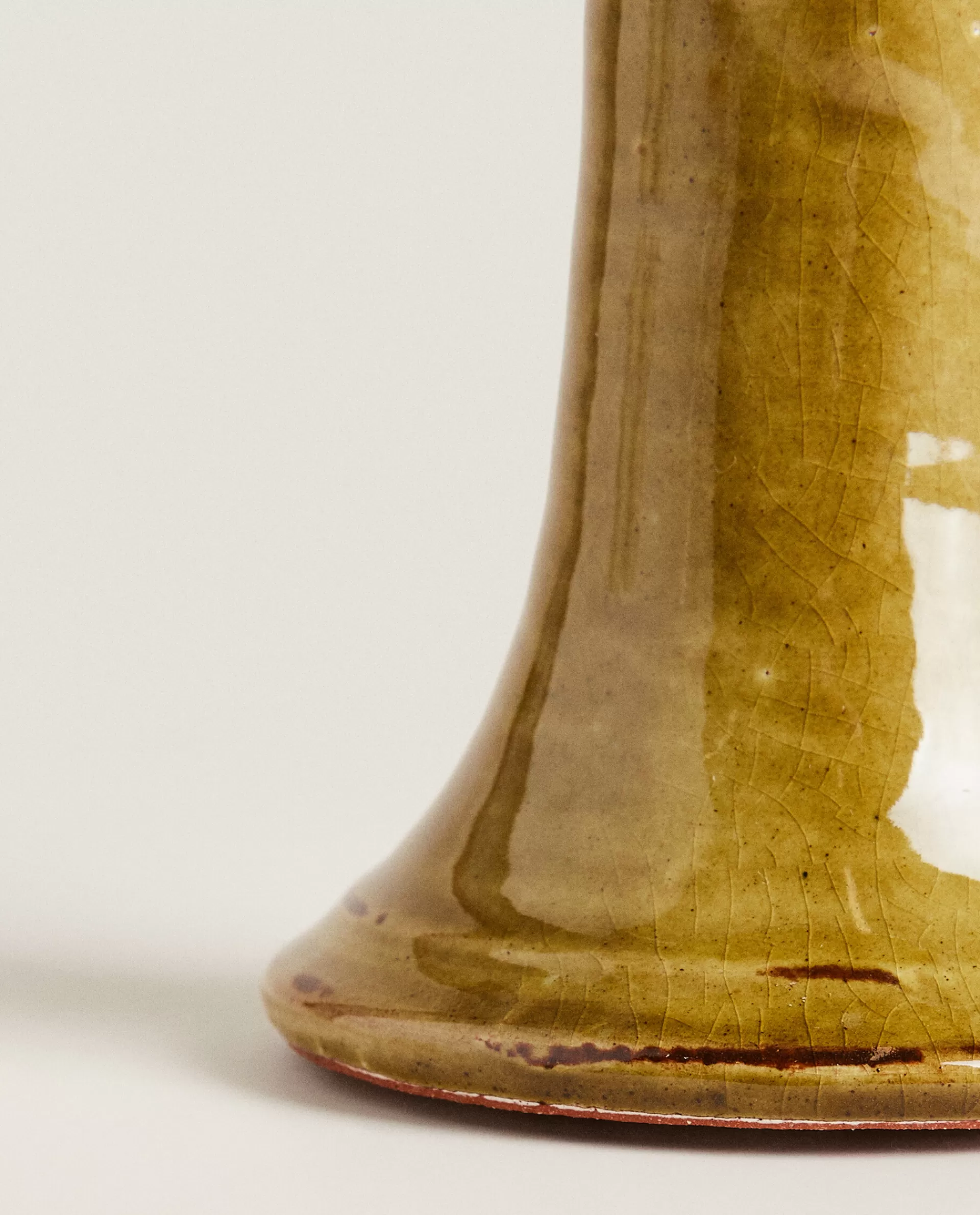 ceramic_candlestick_4-3.webp ZARA Home Ceramic Candlestick Green Best Sale