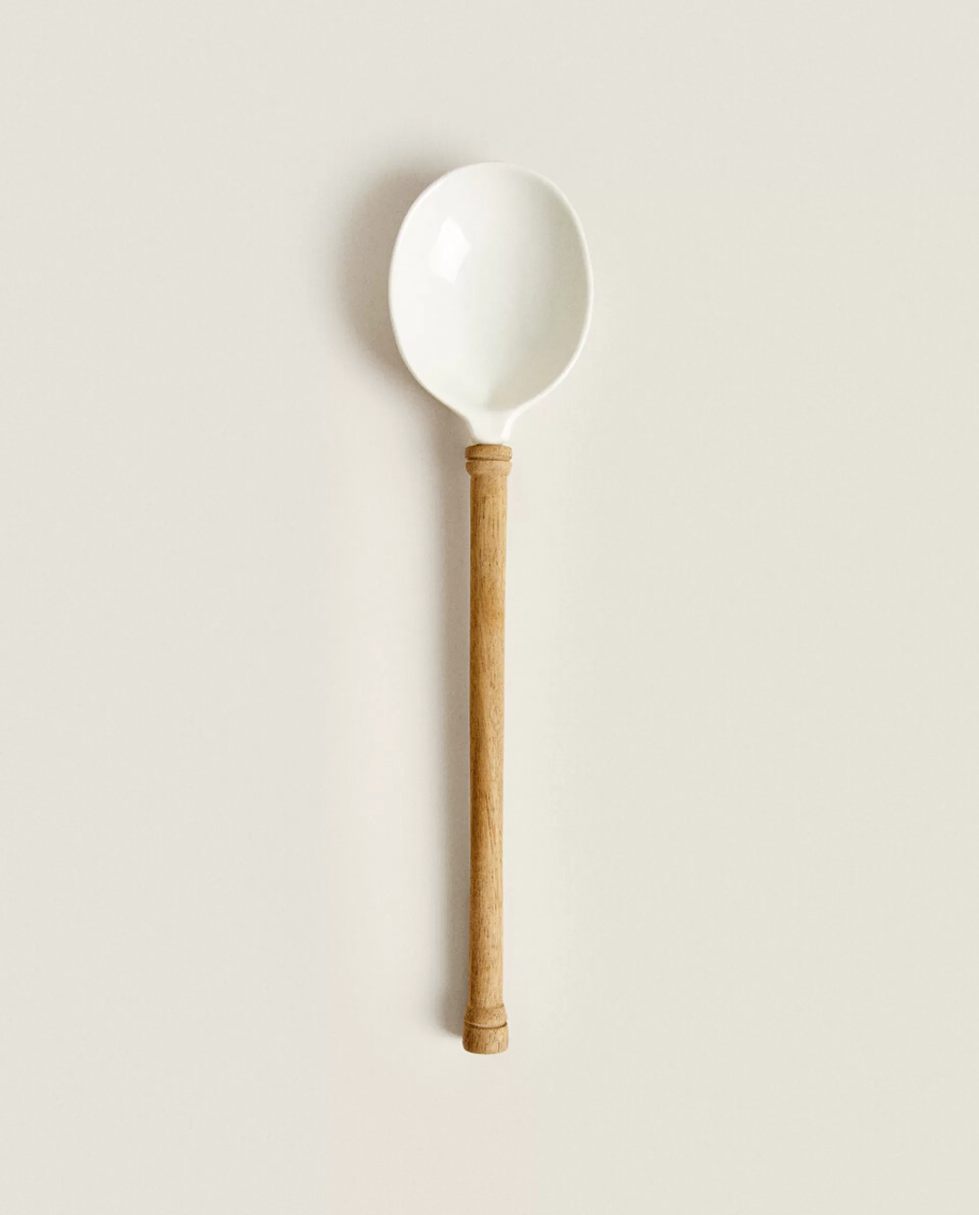 ZARA Home Ceramic Spoon Cream Flash Sale