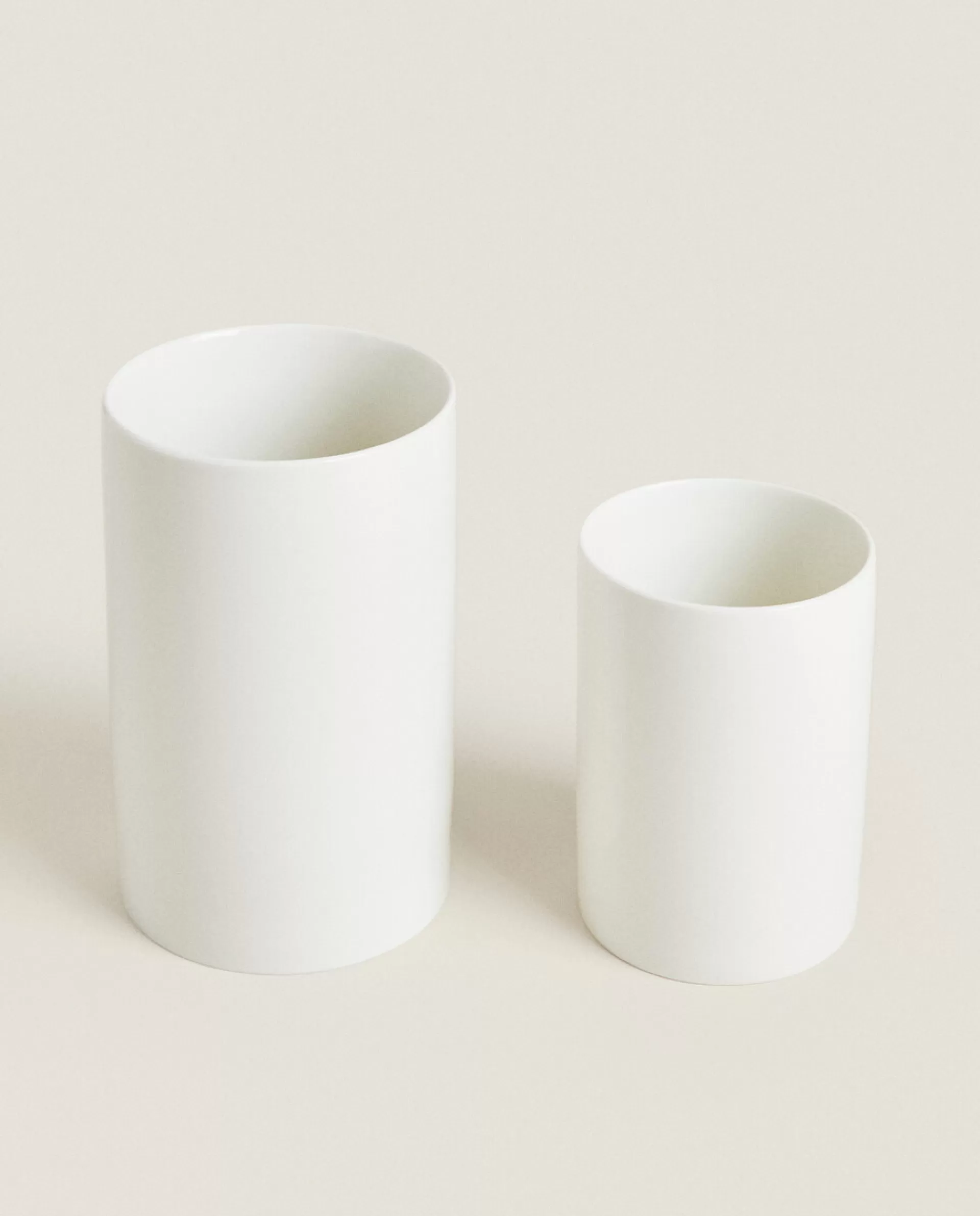 ZARA Home Ceramic Vase White Clearance