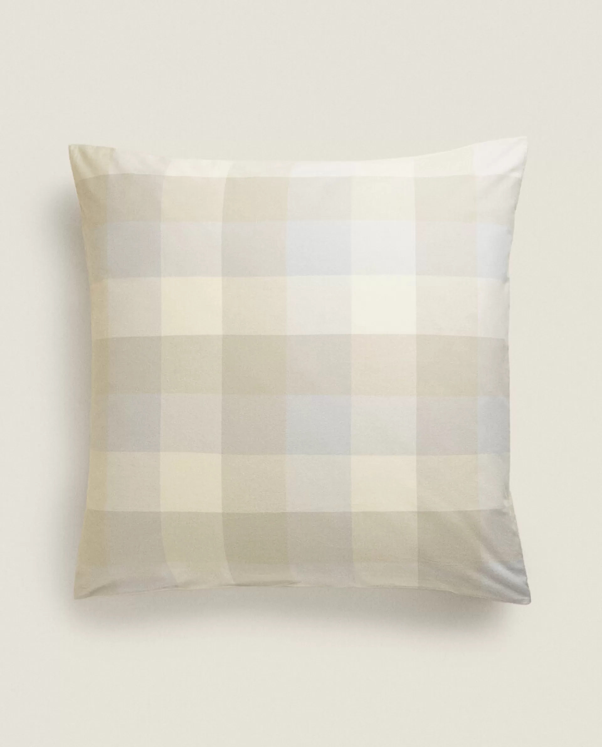 ZARA Home Check Flannel Pillowcase Grey Store
