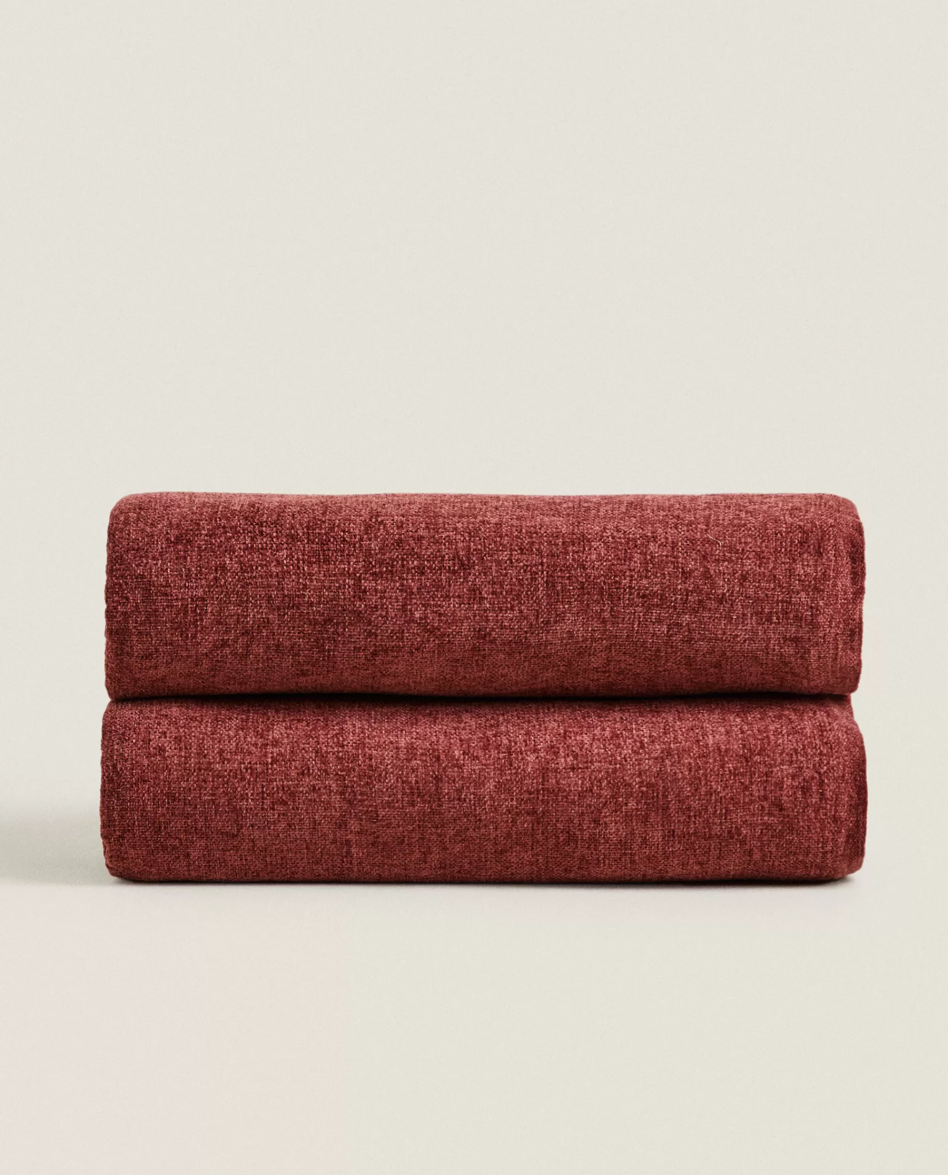 ZARA Home Chenille Blanket Pink Shop