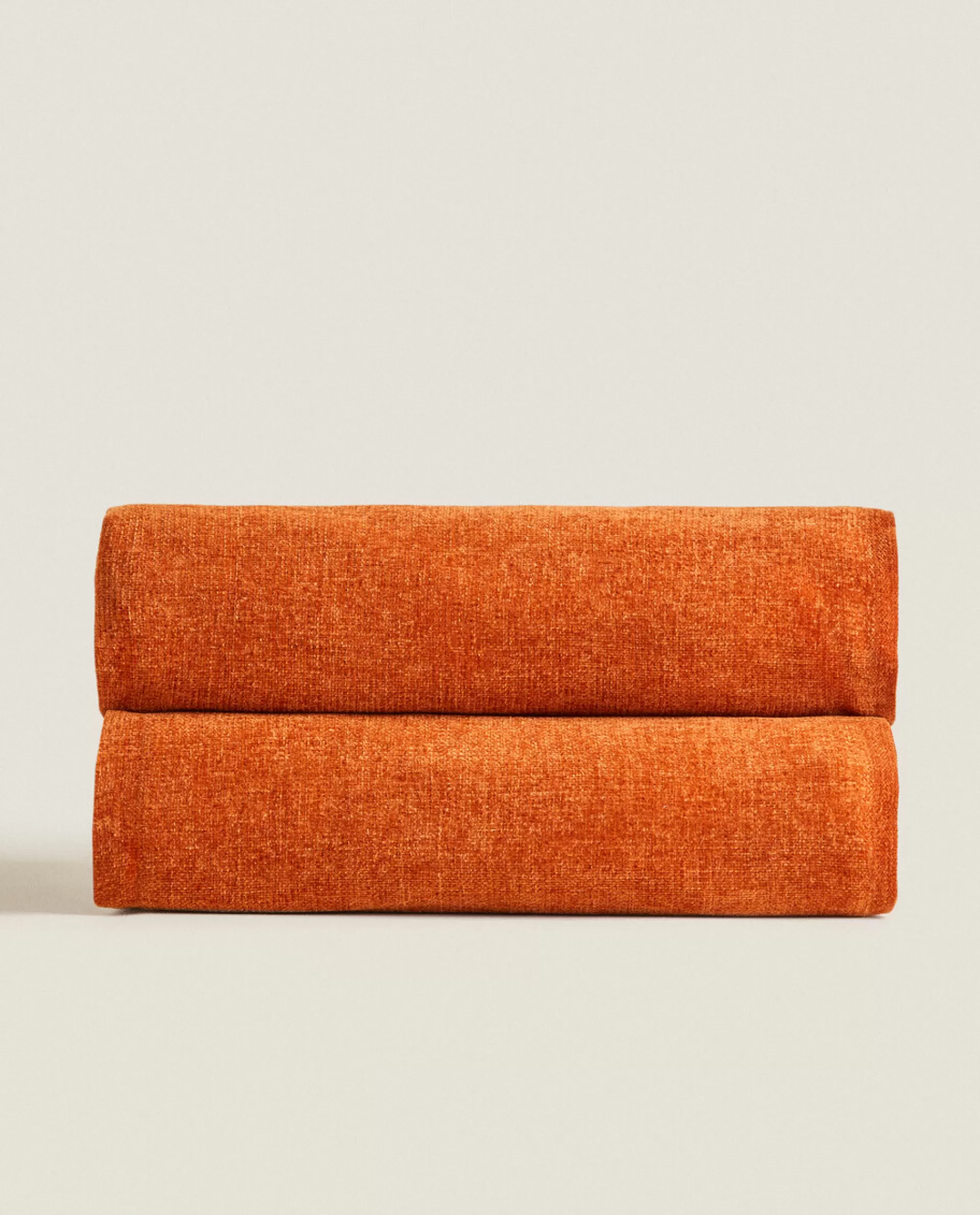 ZARA Home Chenille Blanket Russet Cheap