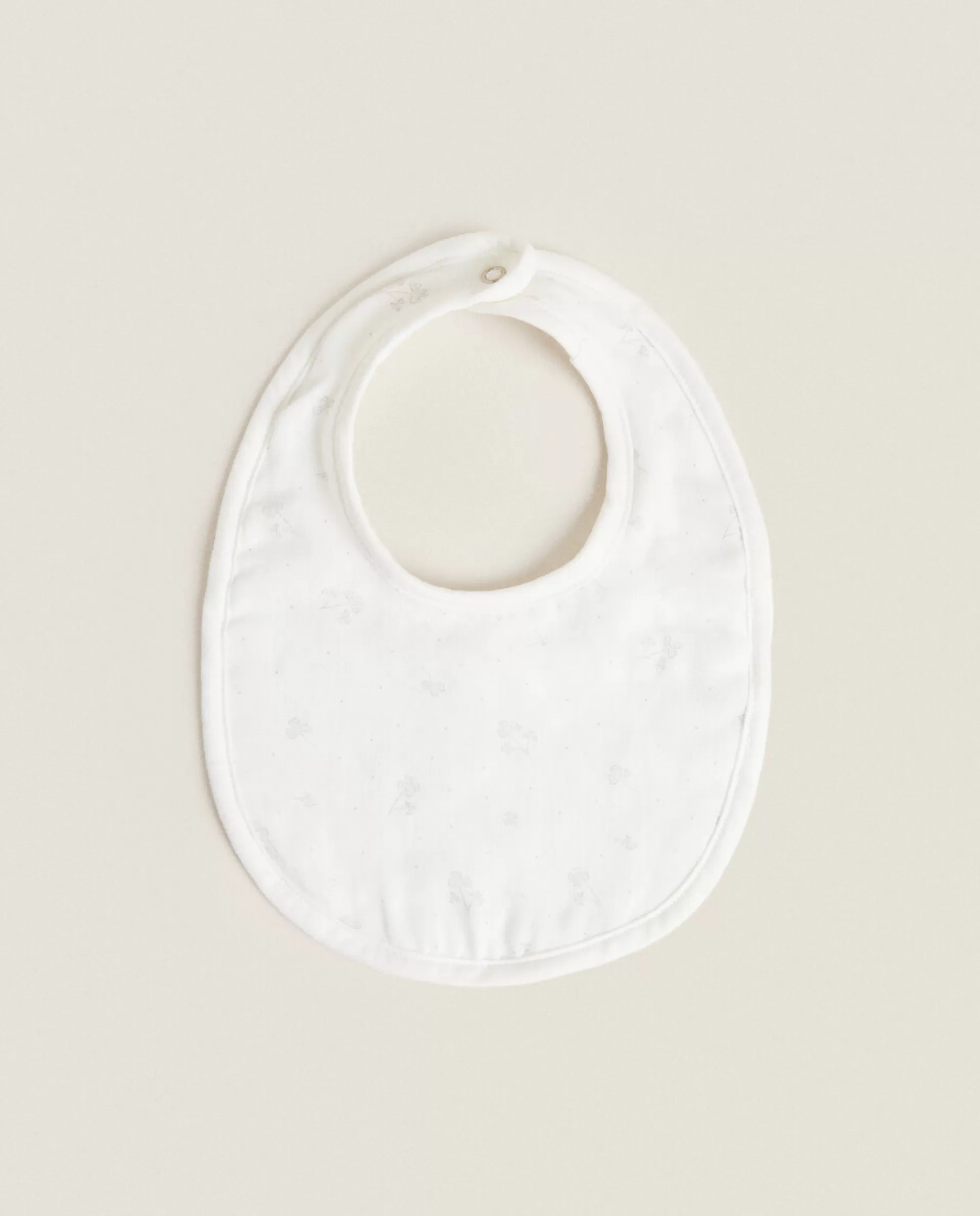 ZARA Home Chiffon Clover Bib White Best
