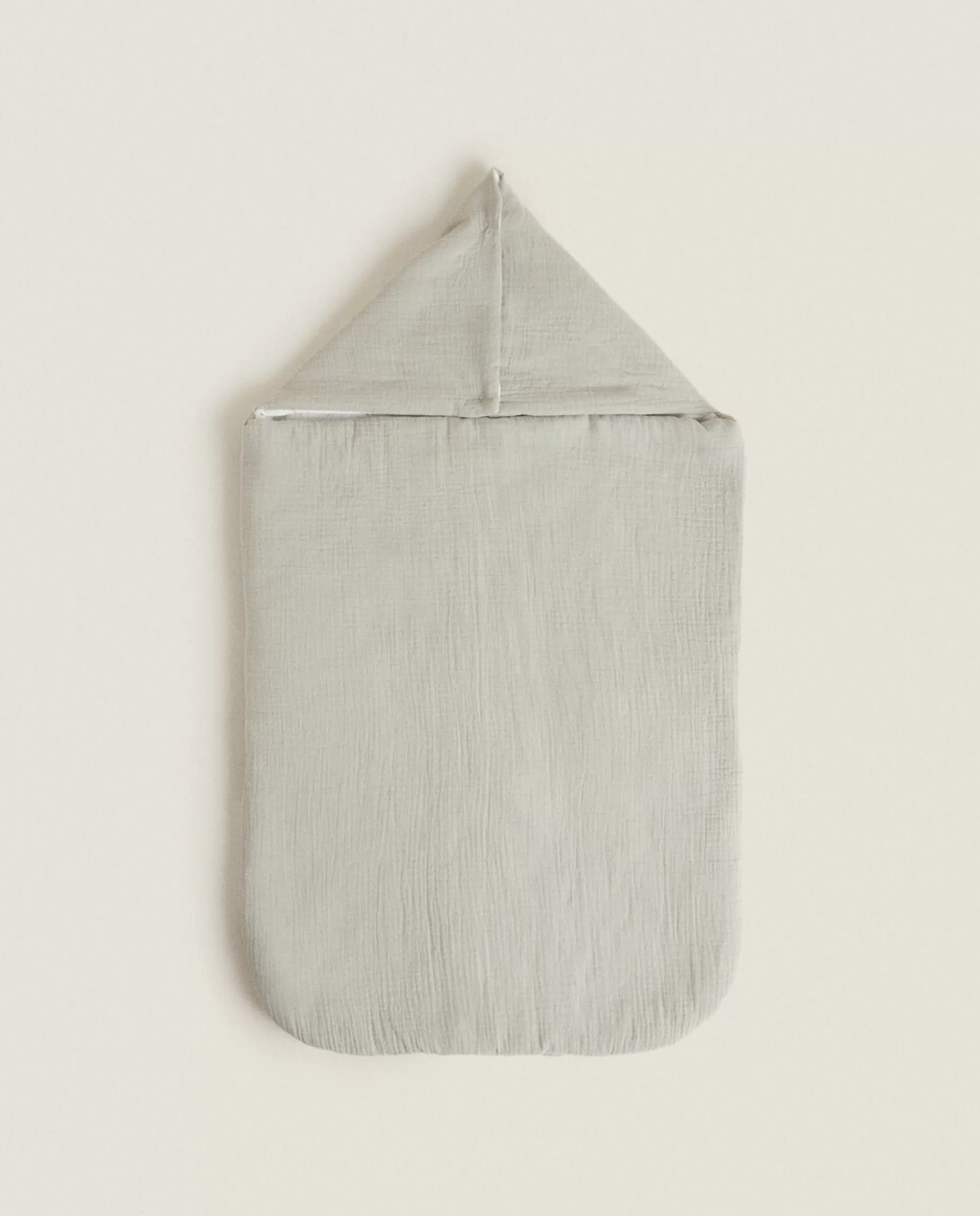 ZARA Home Chiffon Clover Carrycot Baby Wrap Grey Best Sale