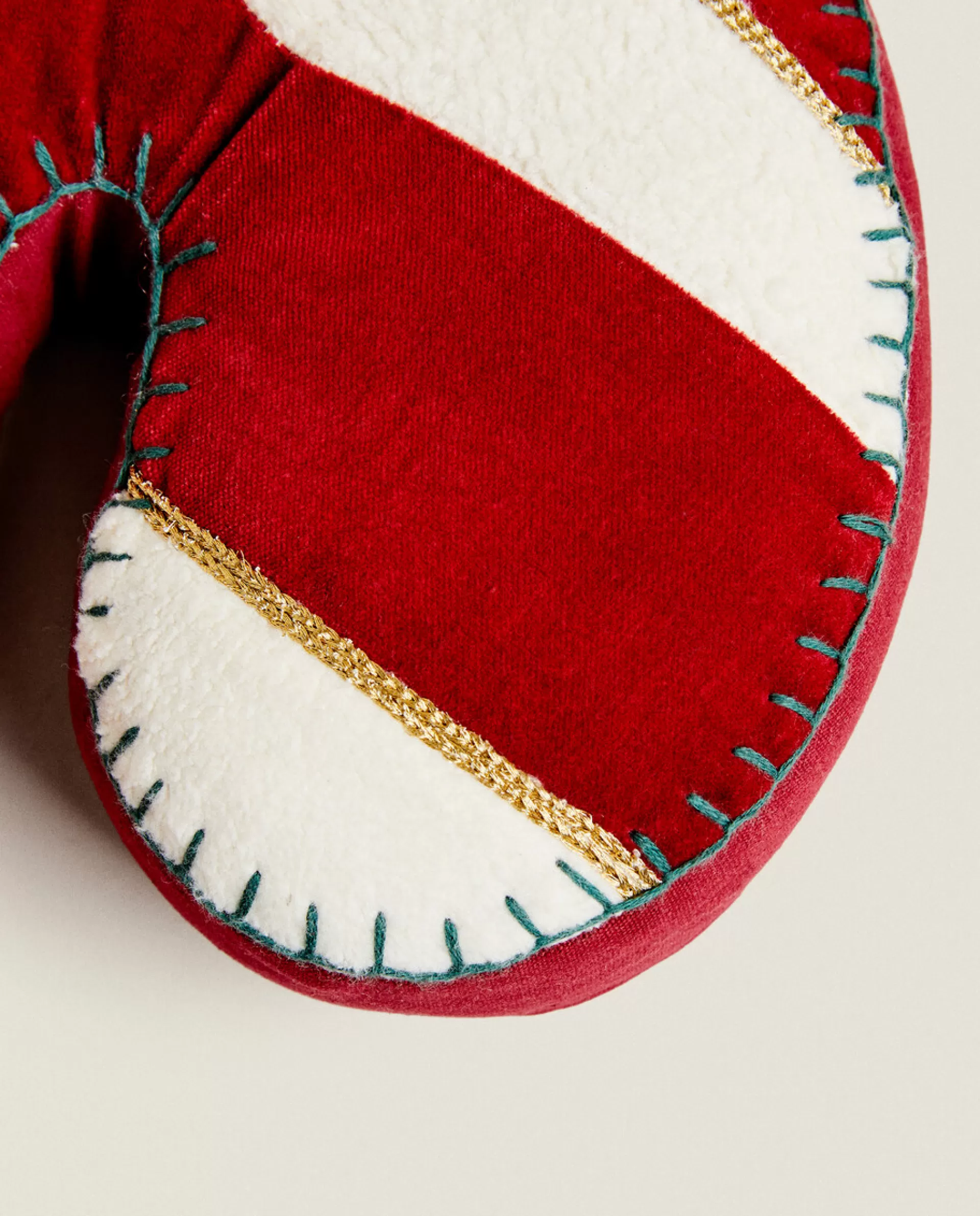 ZARA Home Children'S Candy Cane Christmas Pillow Multicolored Store