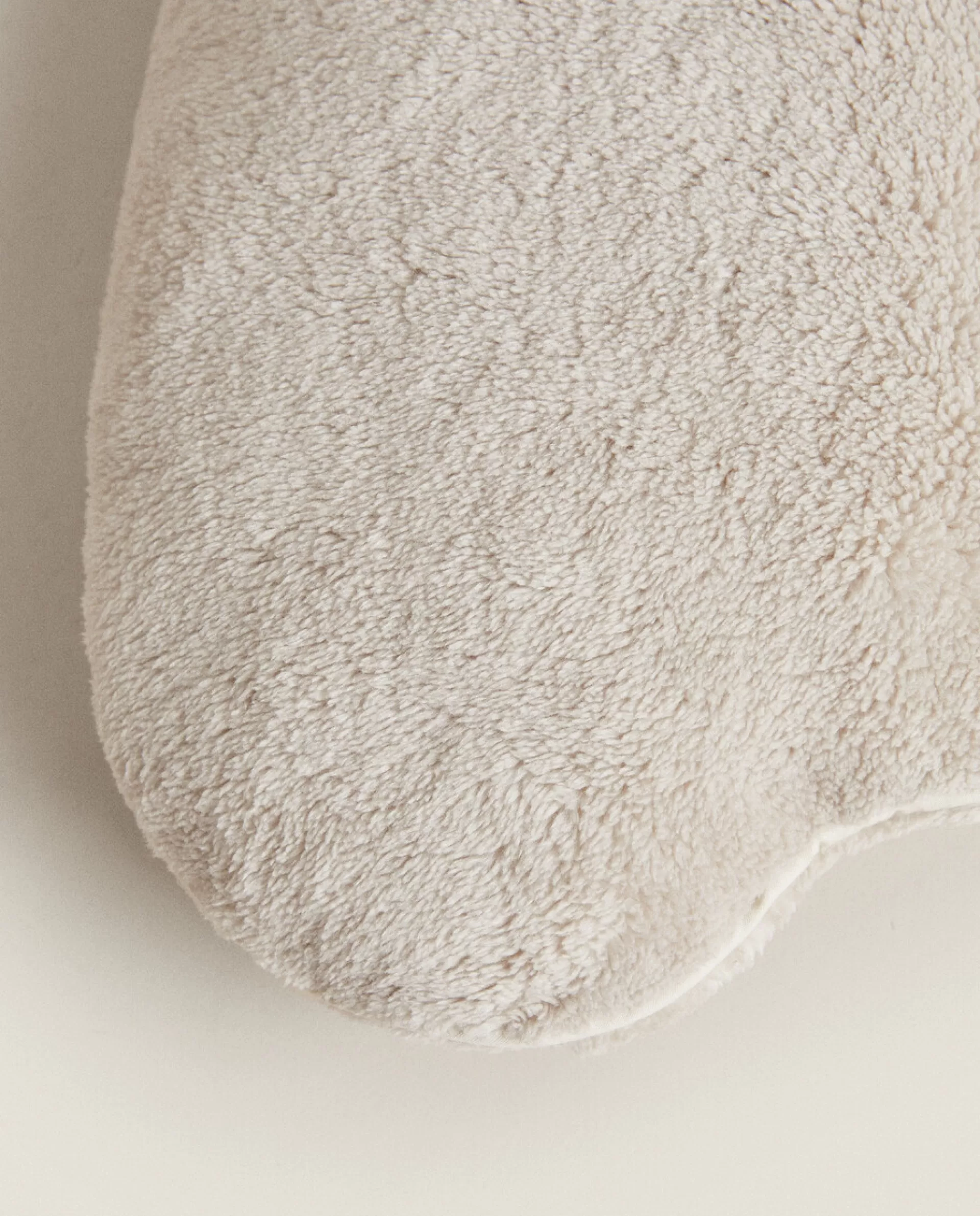 ZARA Home Cloud-Shaped Throw Pillow Gray New