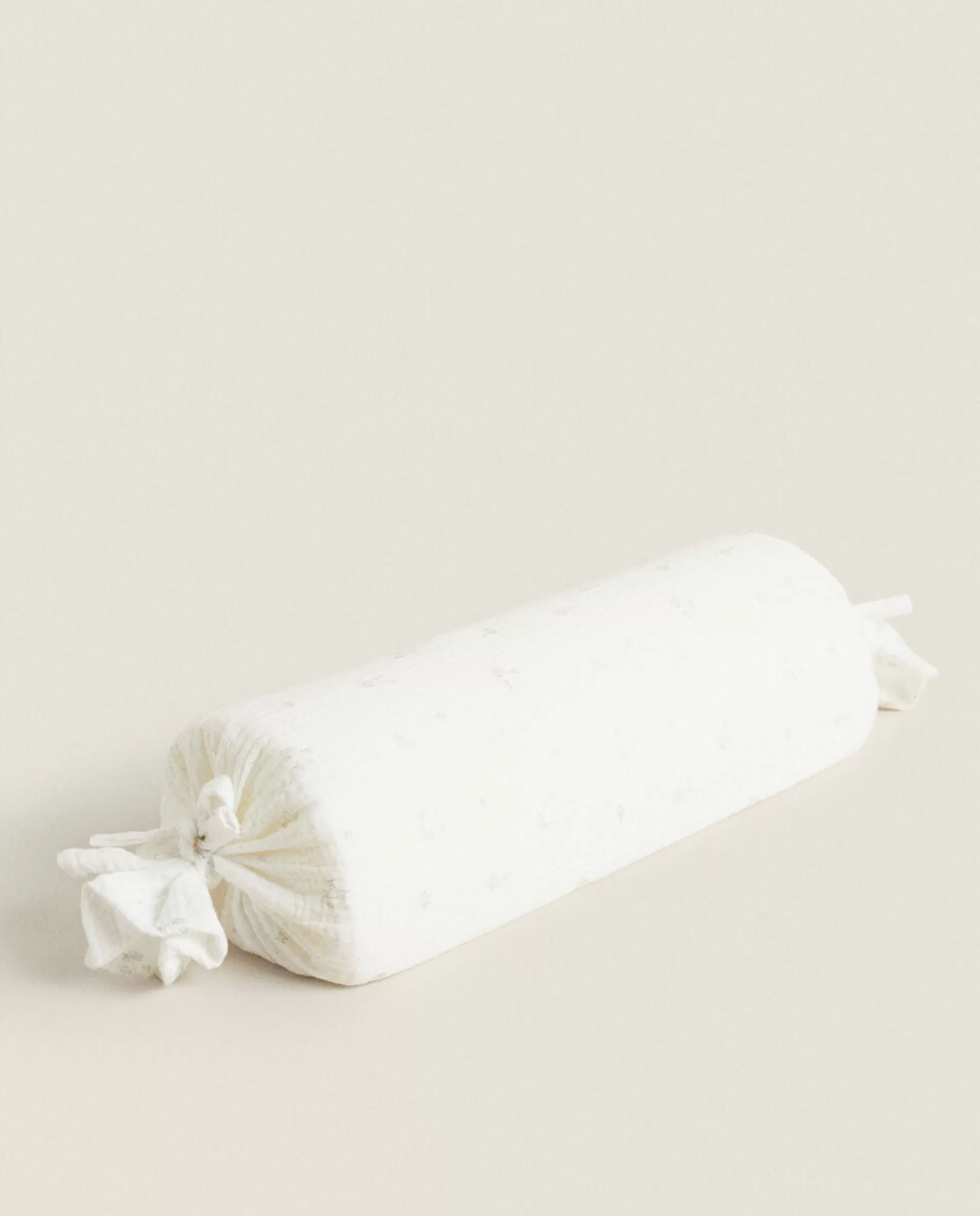 ZARA Home Clover Bolster Cushion Oyster White Cheap