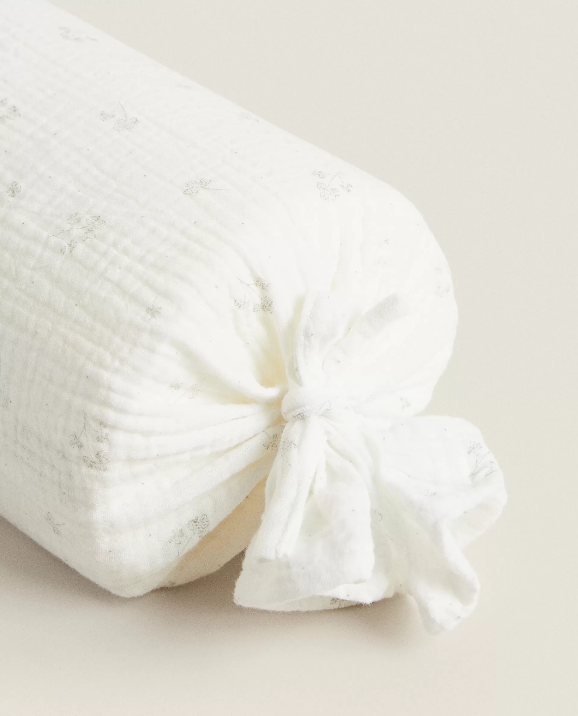 clover_bolster_cushion_3-1.webp ZARA Home Clover Bolster Cushion Oyster White Cheap