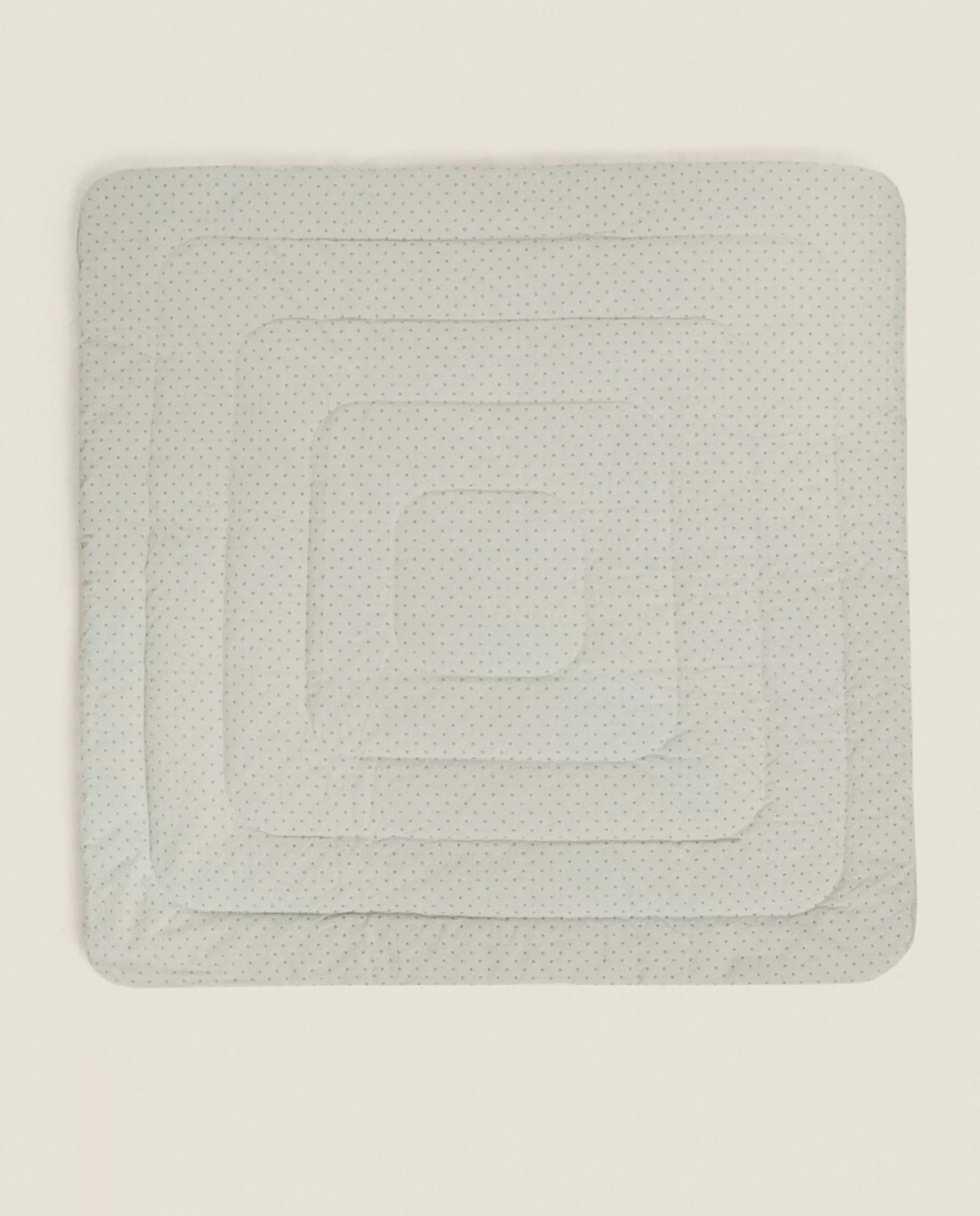 ZARA Home Clover Print Play Rug Grey Store