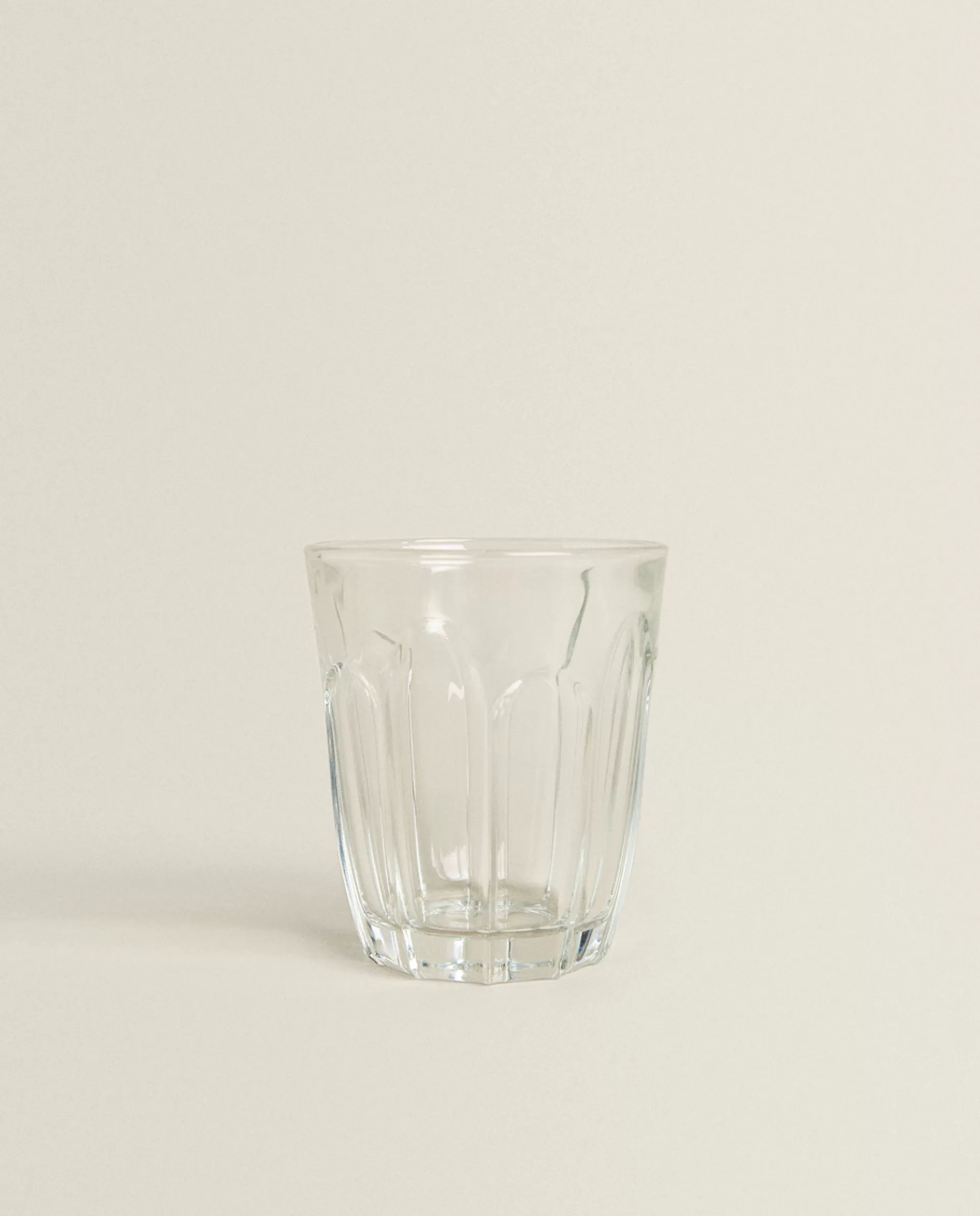 ZARA Home Coffee Tumbler With Raised Design Transparent Flash Sale