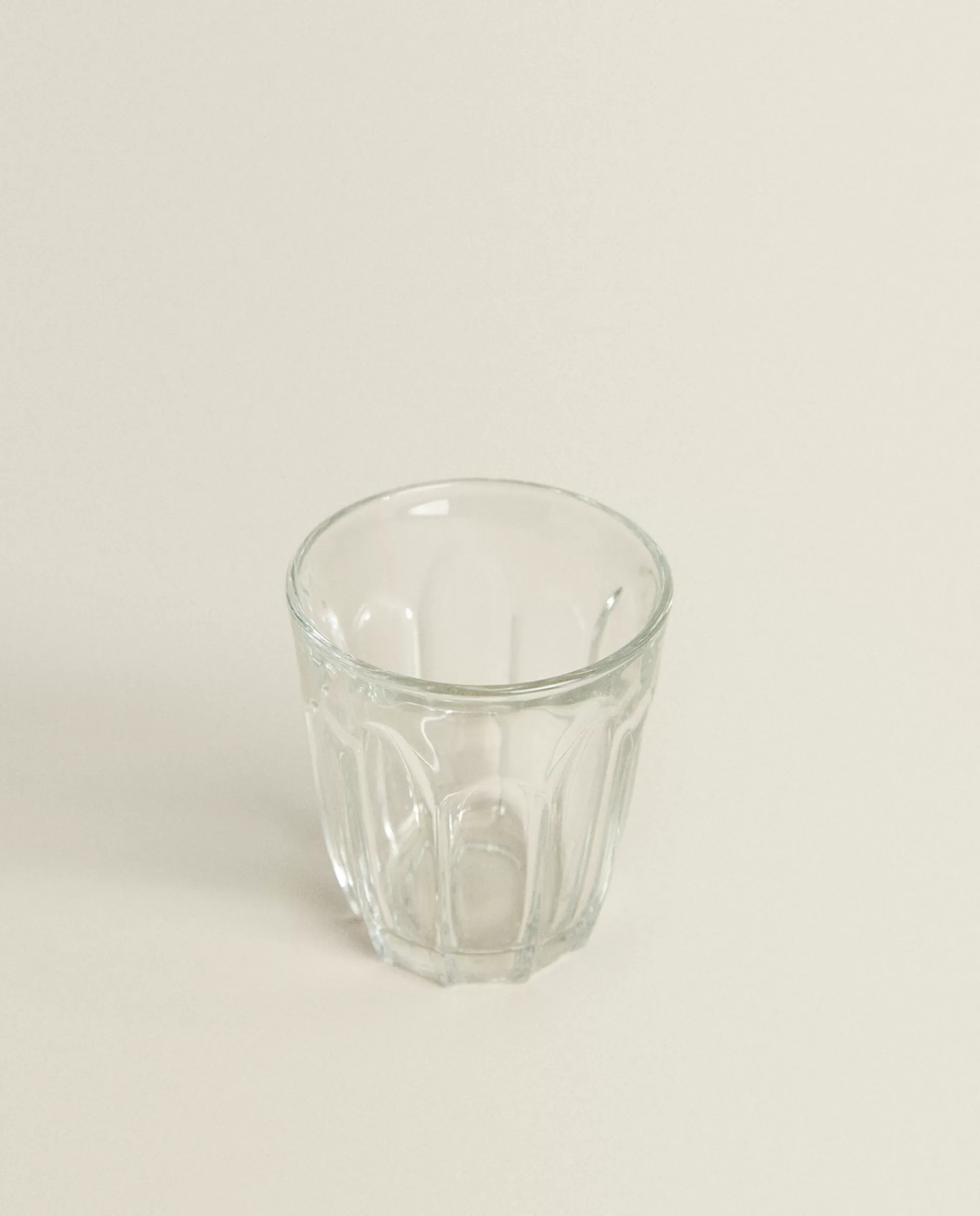 ZARA Home Coffee Tumbler With Raised Design Transparent Flash Sale