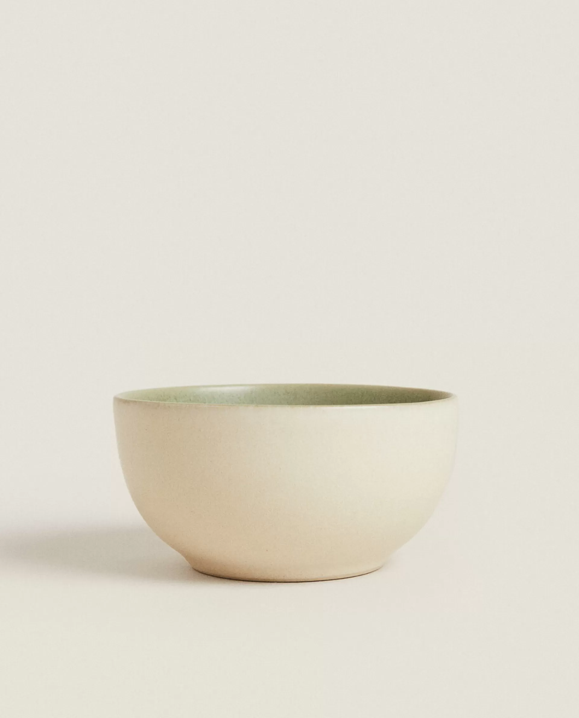 ZARA Home Colored Mini Stoneware Bowl Green Store