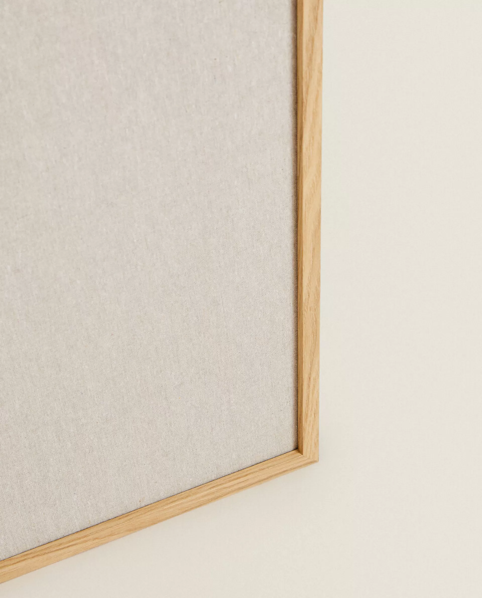 ZARA Home Cork Board With Linen Natural Colour Best