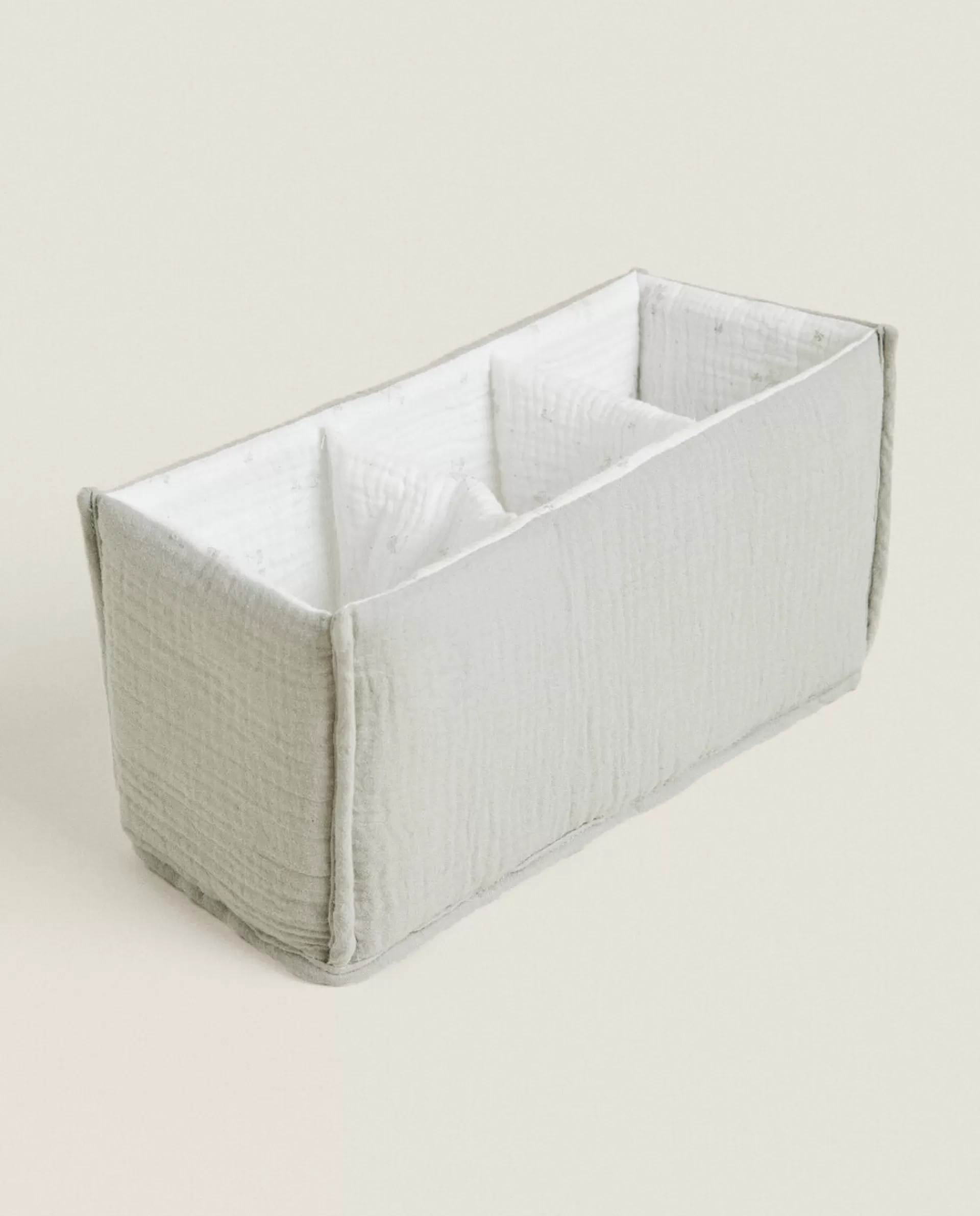 ZARA Home Cotton Clover Organizer Grey Best