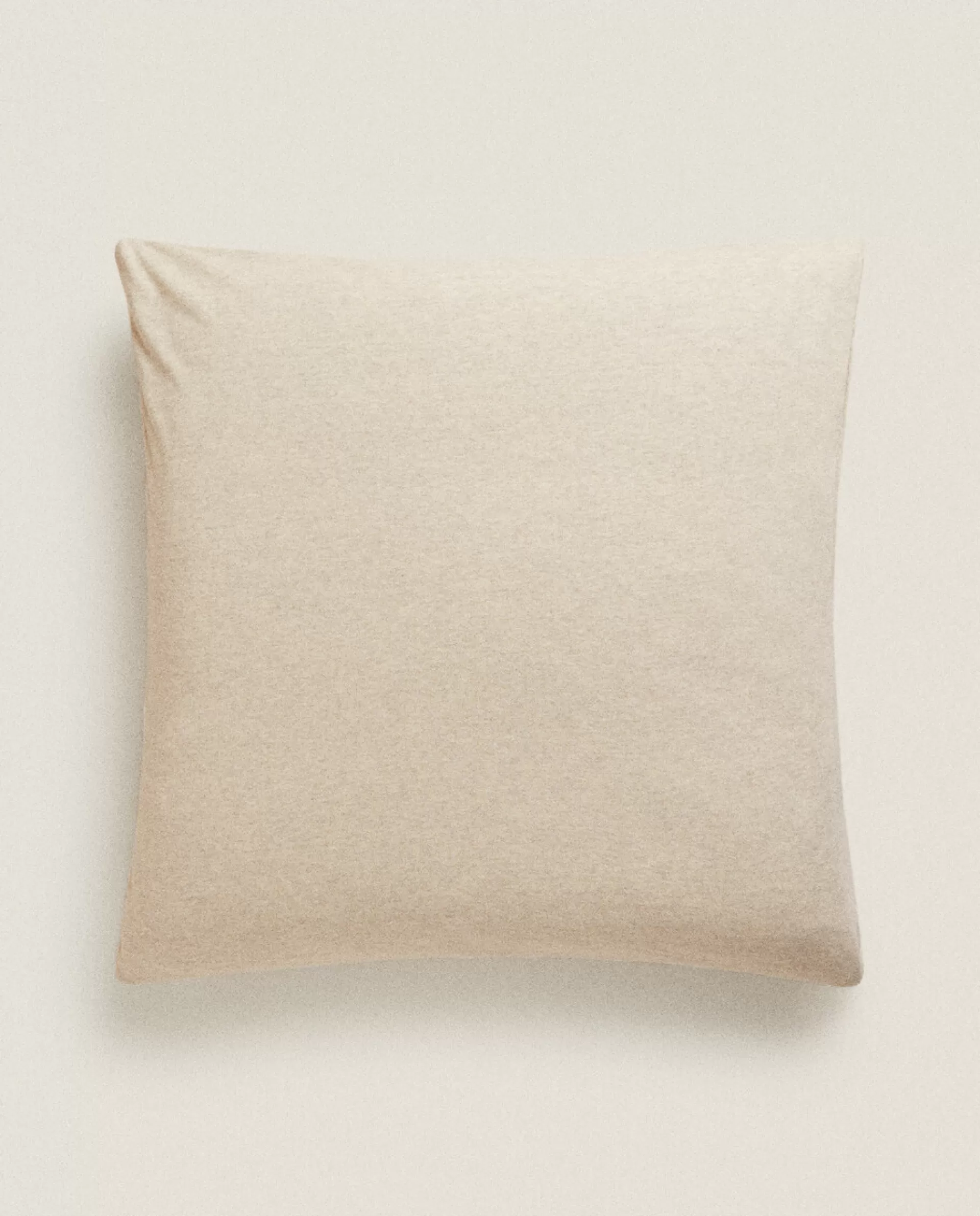 ZARA Home Cotton Jersey Pillowcase Sand Best