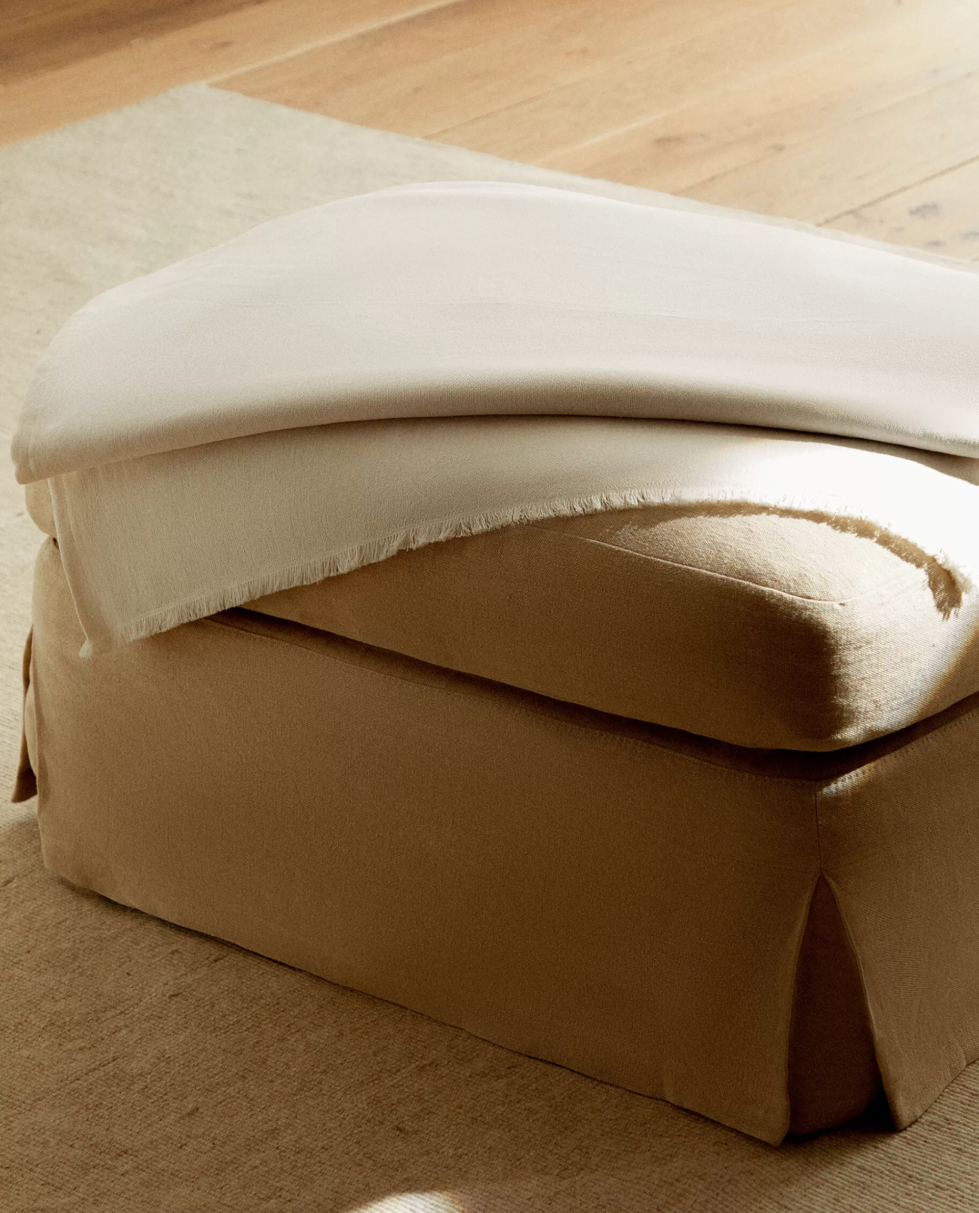 cotton_multipurpose_blanket_2-3.webp ZARA Home Cotton Multi-Purpose Blanket Oyster White Cheap