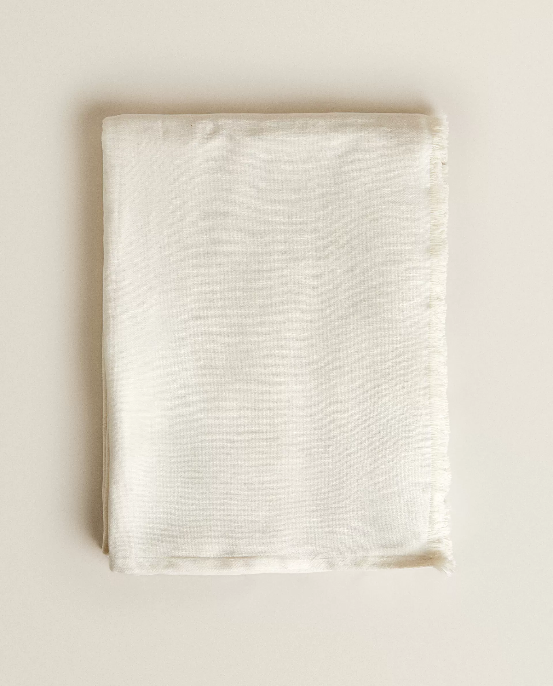 cotton_multipurpose_blanket_3-3.webp ZARA Home Cotton Multi-Purpose Blanket Oyster White Cheap