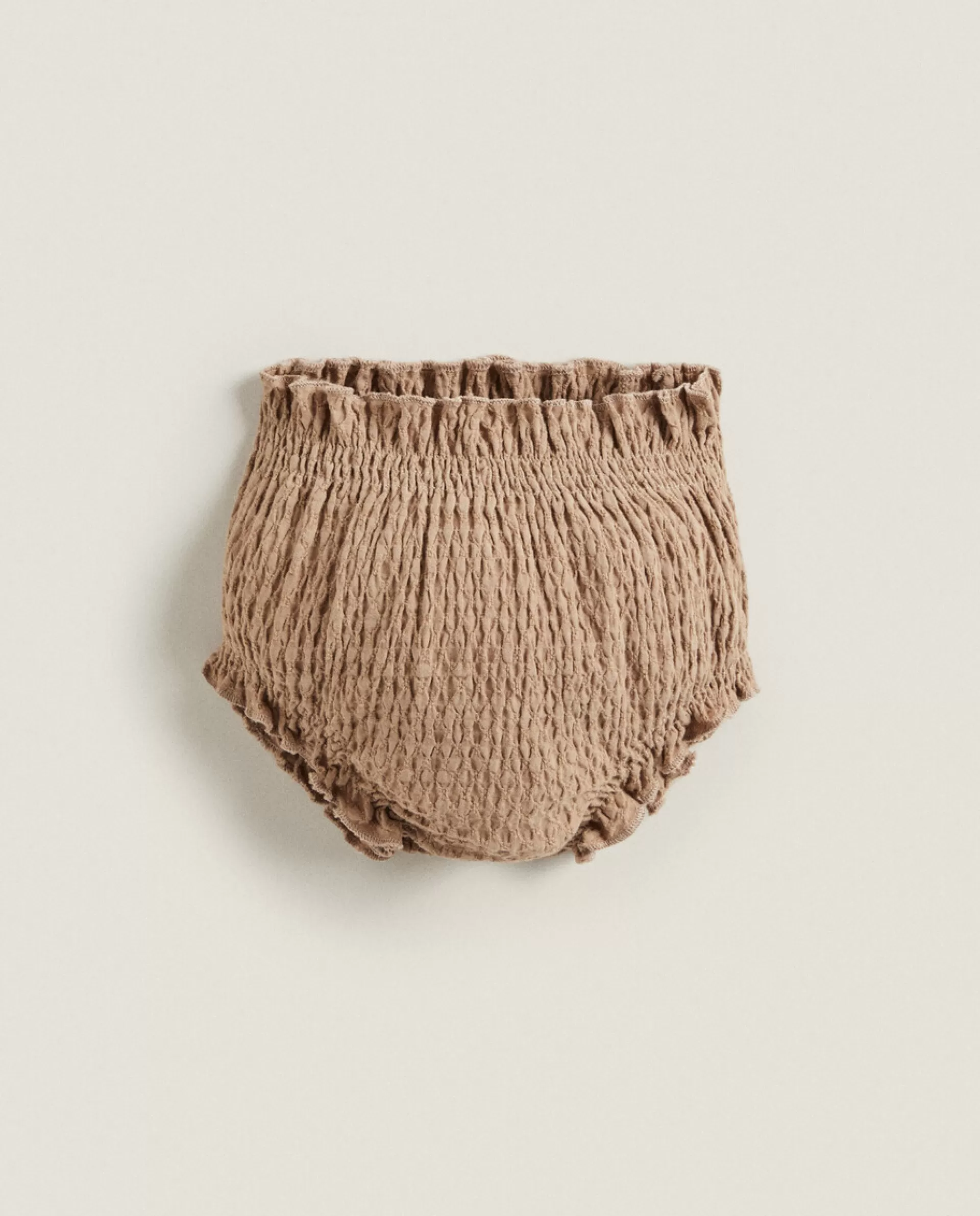ZARA Home Crepe Cotton Bloomers Brown Cheap
