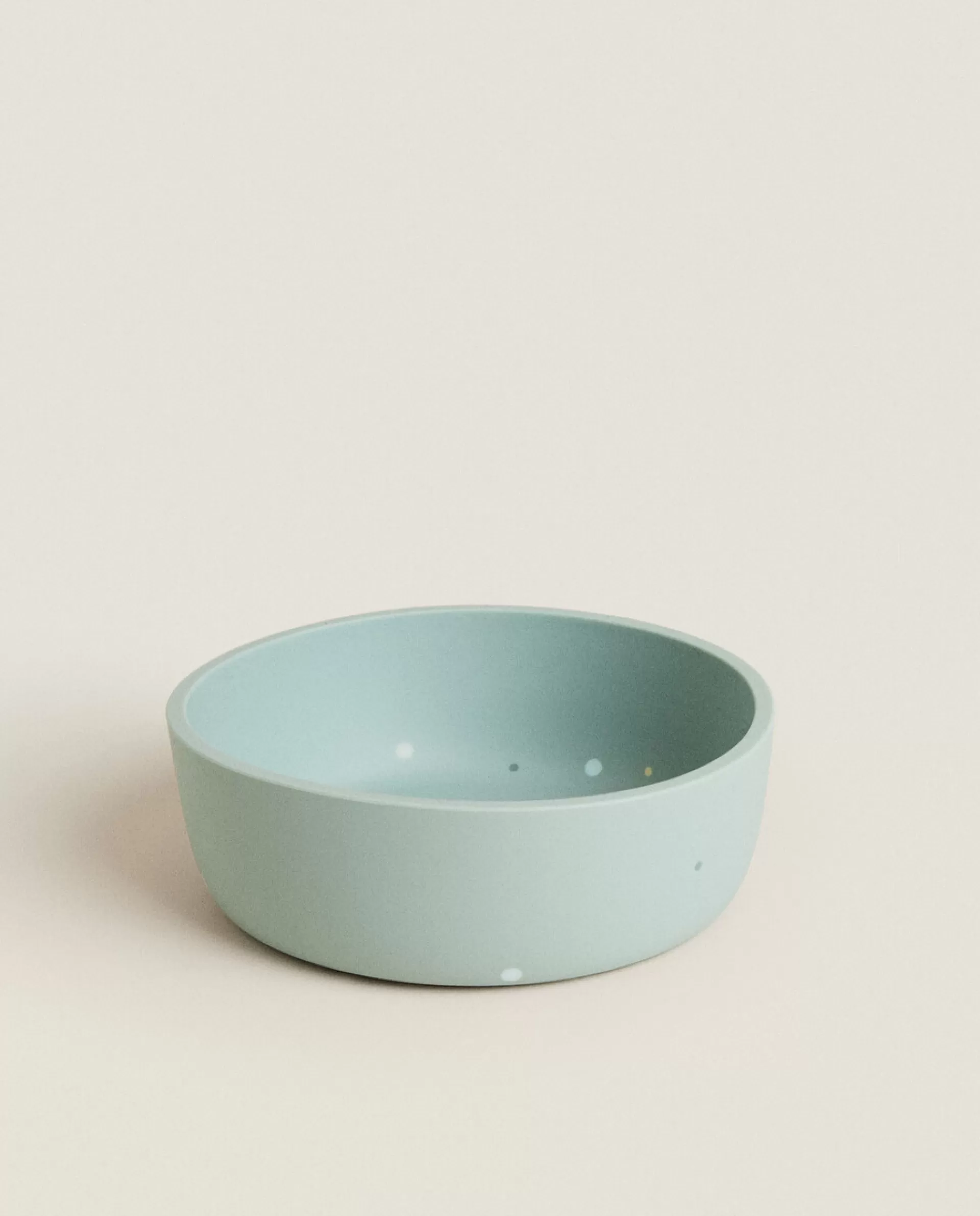 ZARA Home Dots Silicone Bowl Green Cheap