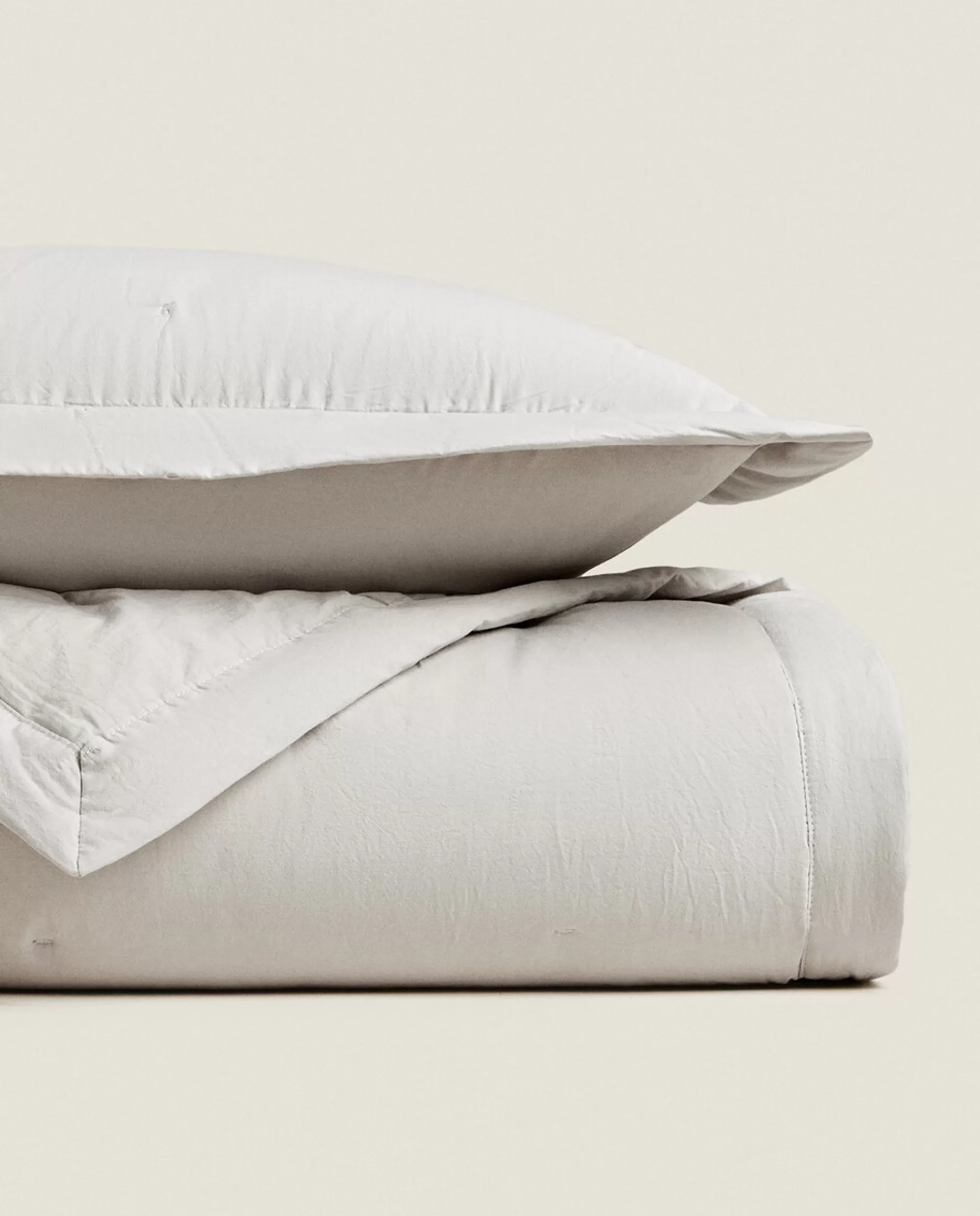 ZARA Home Dotted Quilt Grey Online