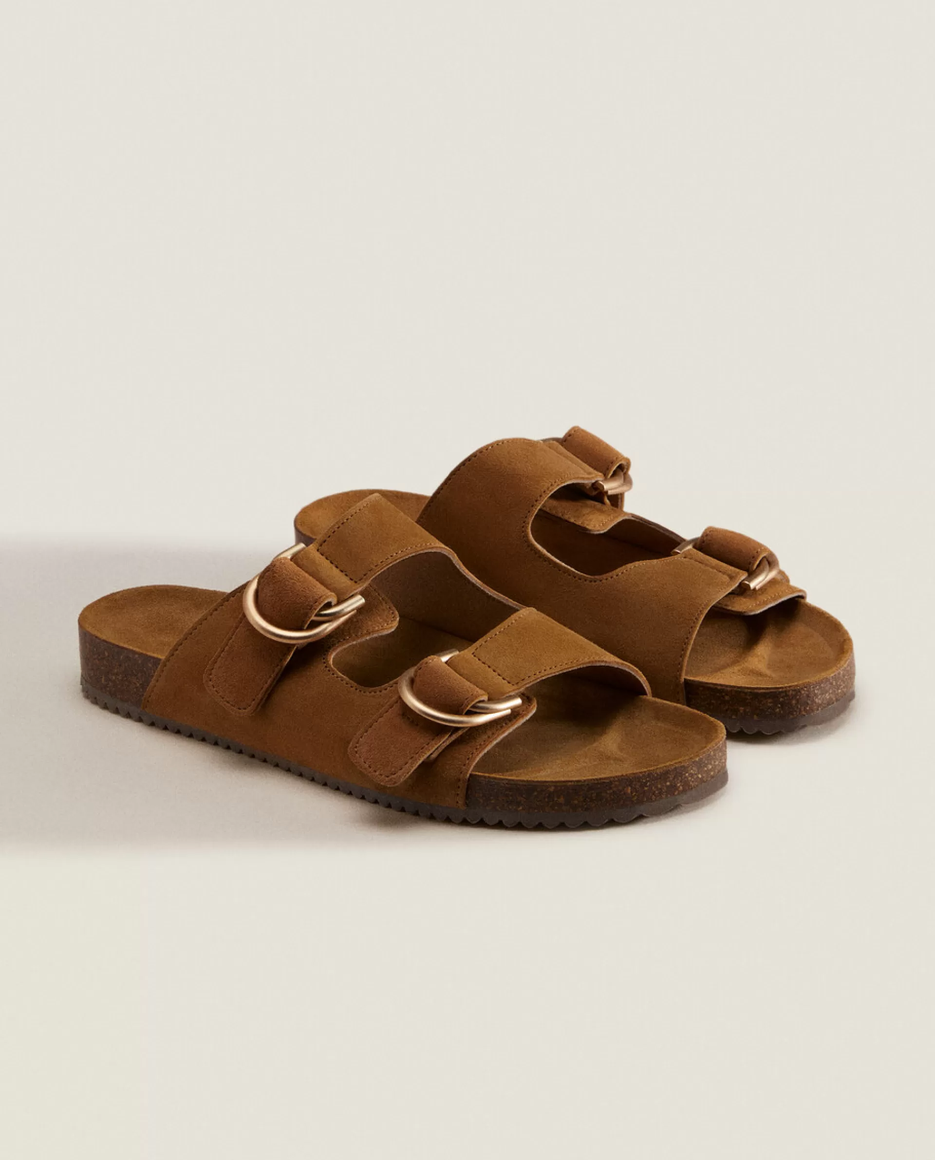 ZARA Home Double Buckle Sandals 1-105 Store