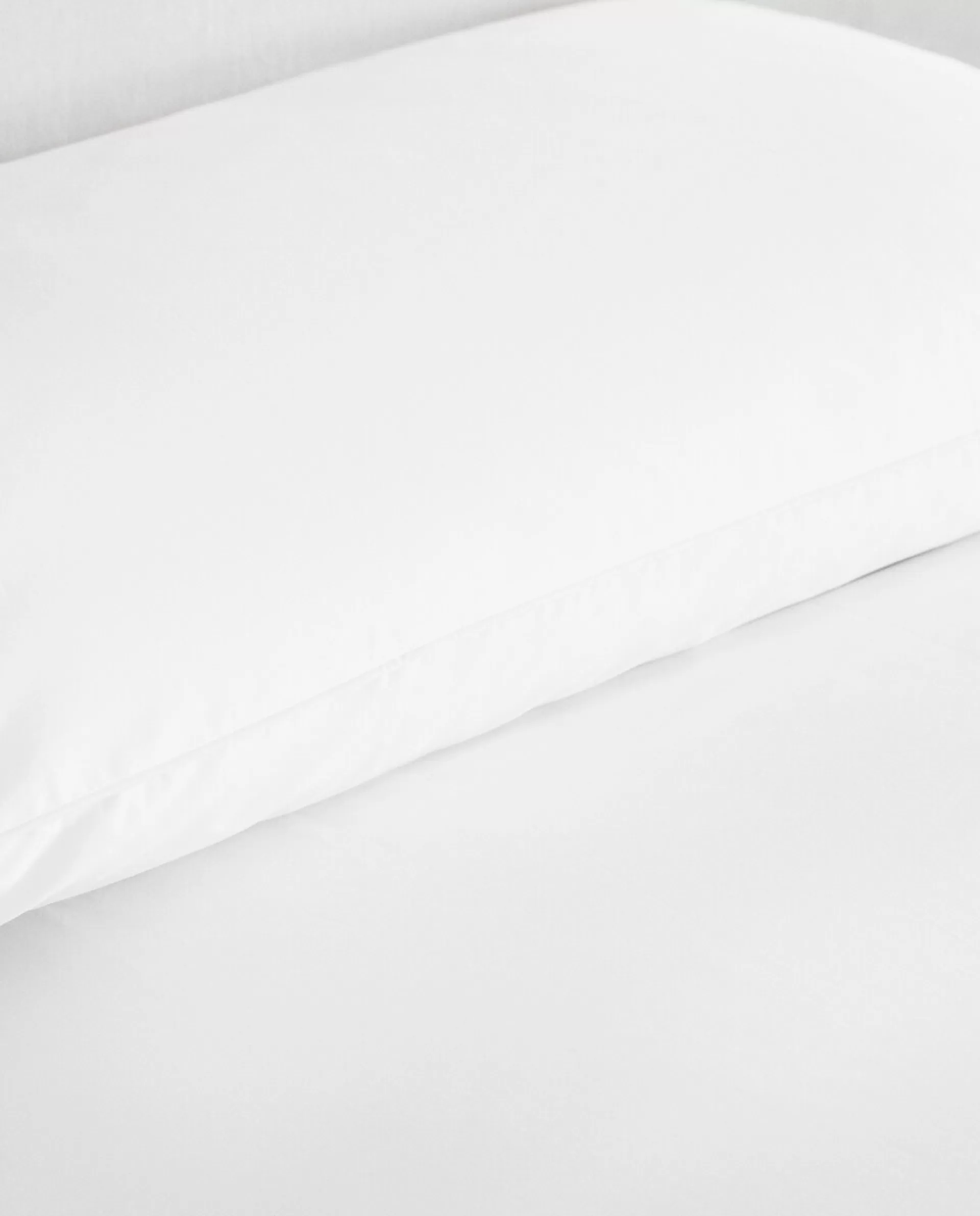 ZARA Home Duvet Cover With Colored Piping Detail Cream Sale