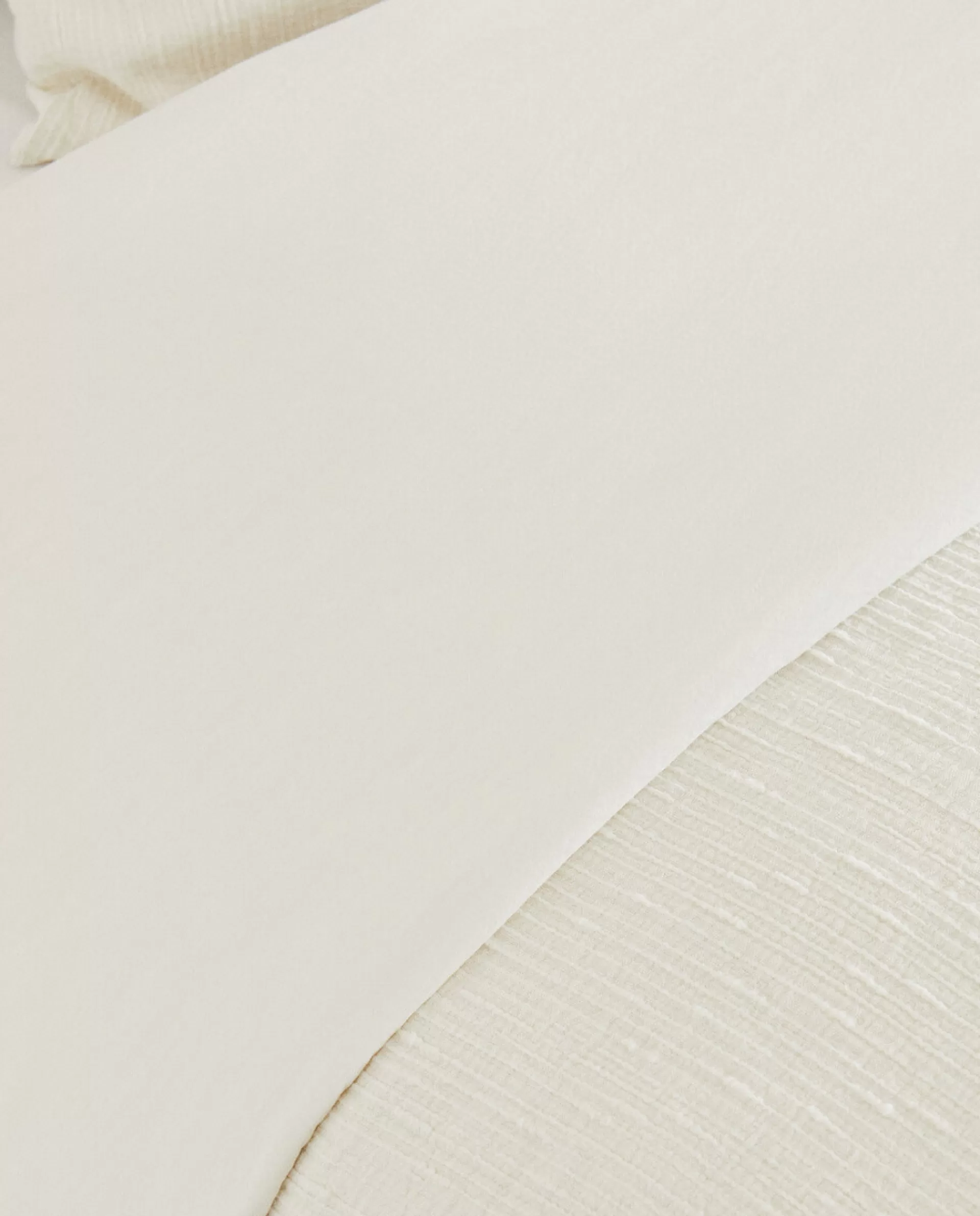 ZARA Home Duvet Cover With Raised Bedspread Effect Cream Cheap