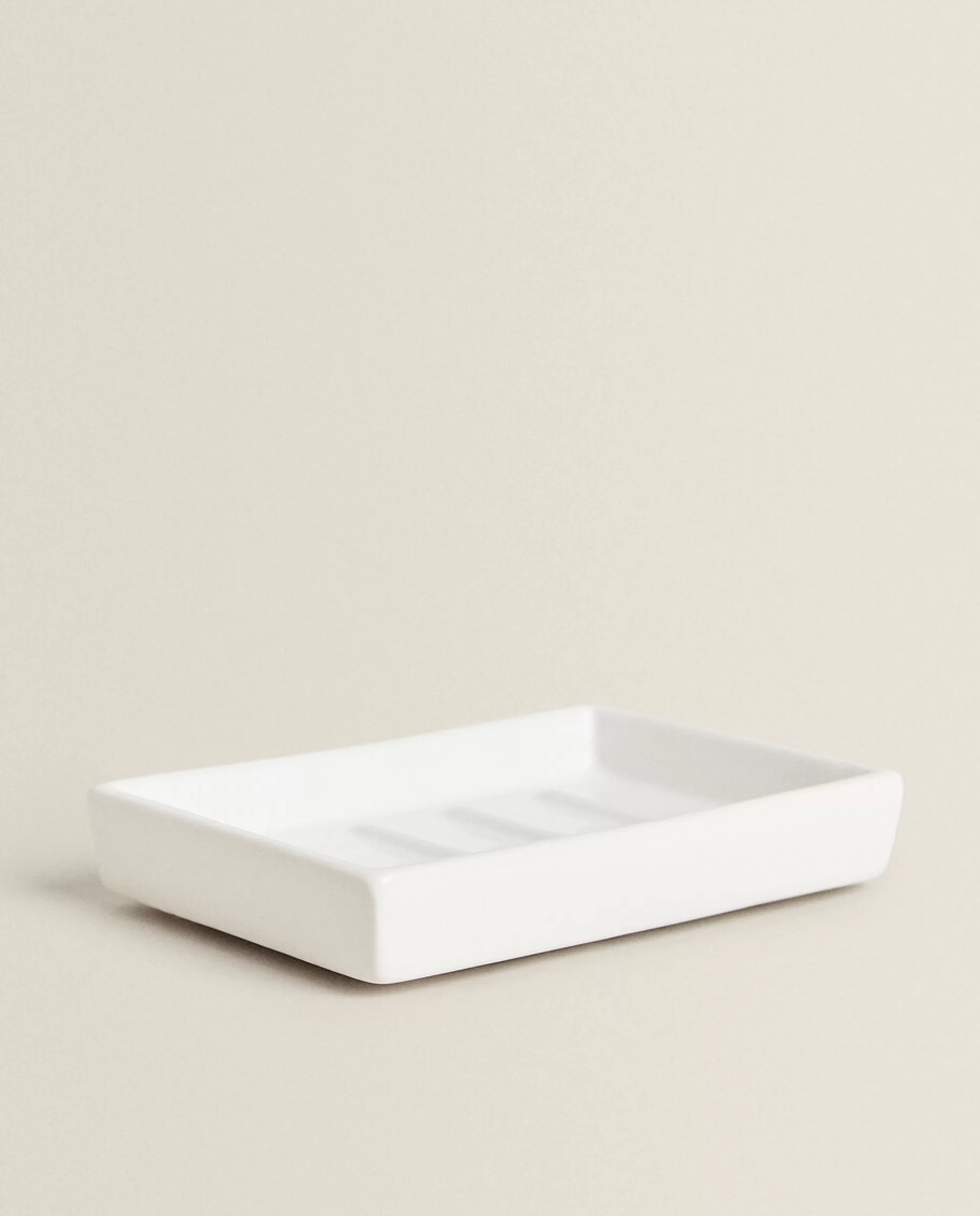 ZARA Home Earthenware Soap Dish White Cheap