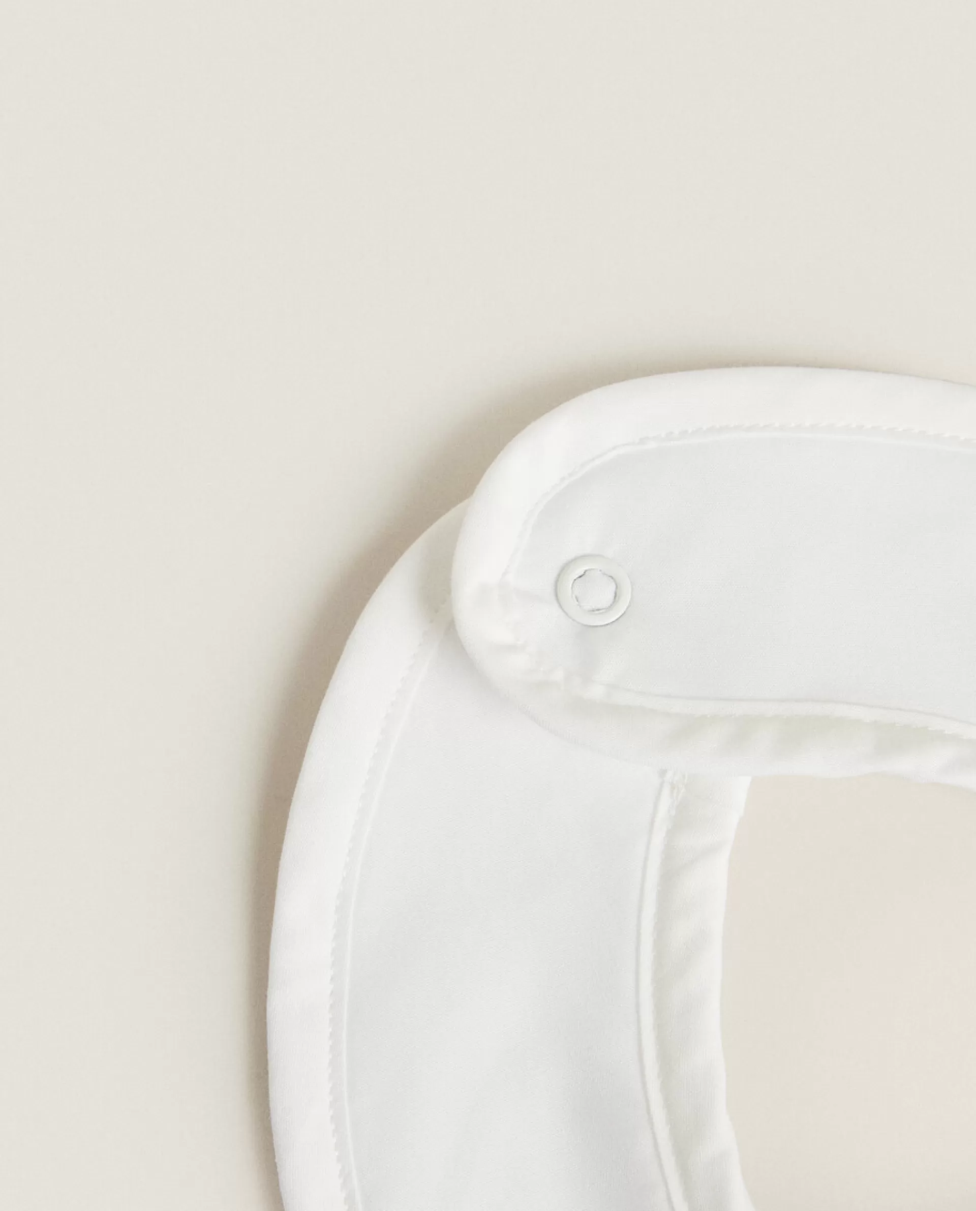 ZARA Home Embroidered Duck Bib White Online