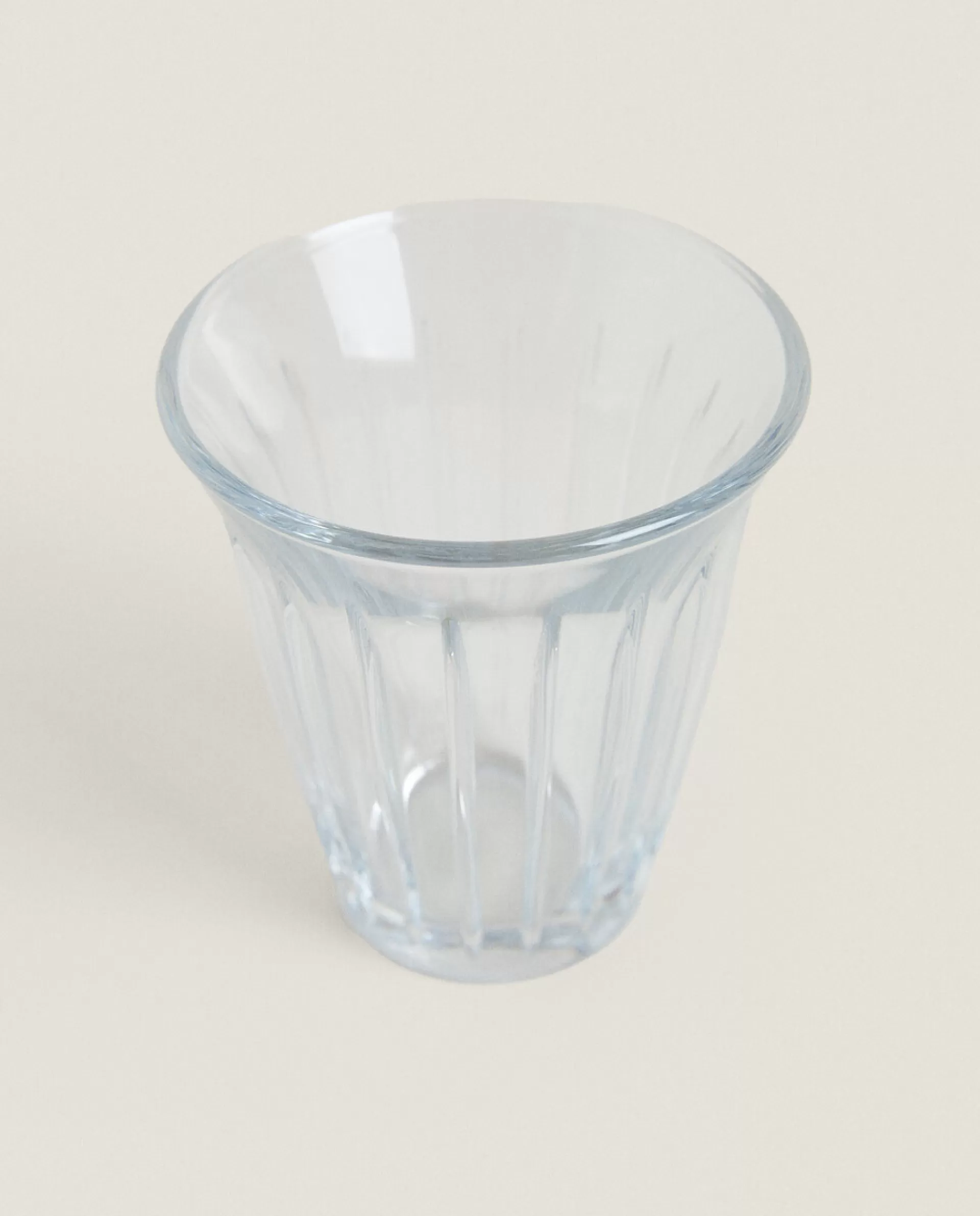ZARA Home Faceted Glass Tumbler Transparent Cheap