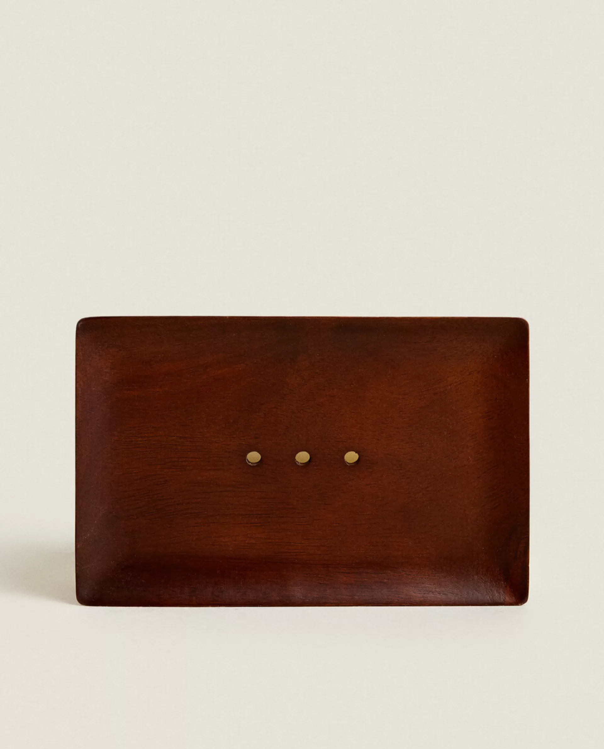 ZARA Home Flat Wood Soap Dish Natural Colour Store