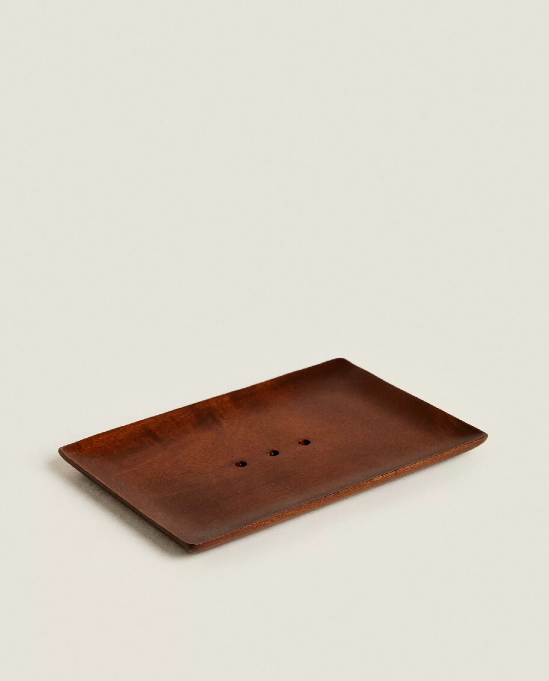 ZARA Home Flat Wood Soap Dish Natural Colour Store